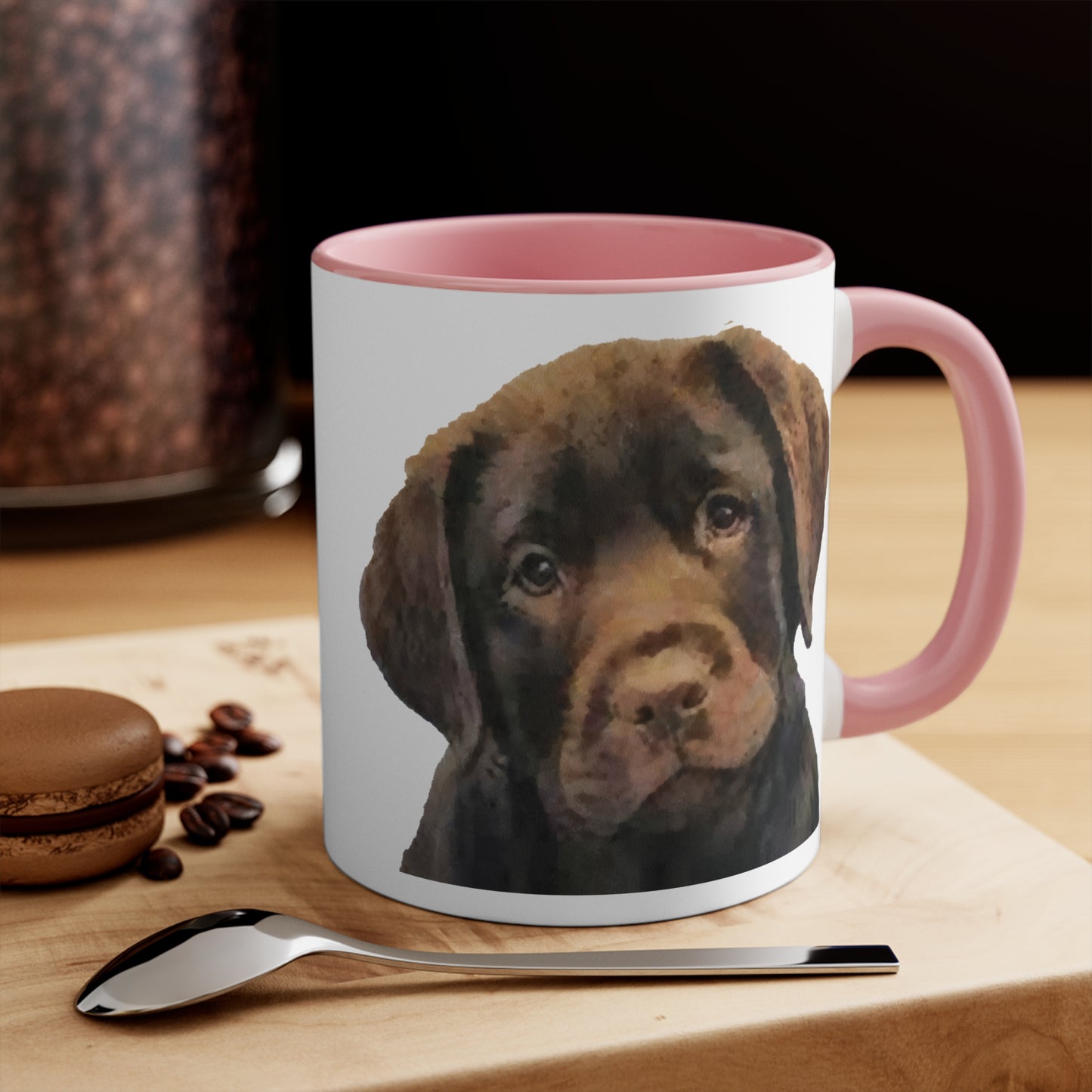 Chocolate Labrador Retriever - Accent Coffee Mug, 11oz
