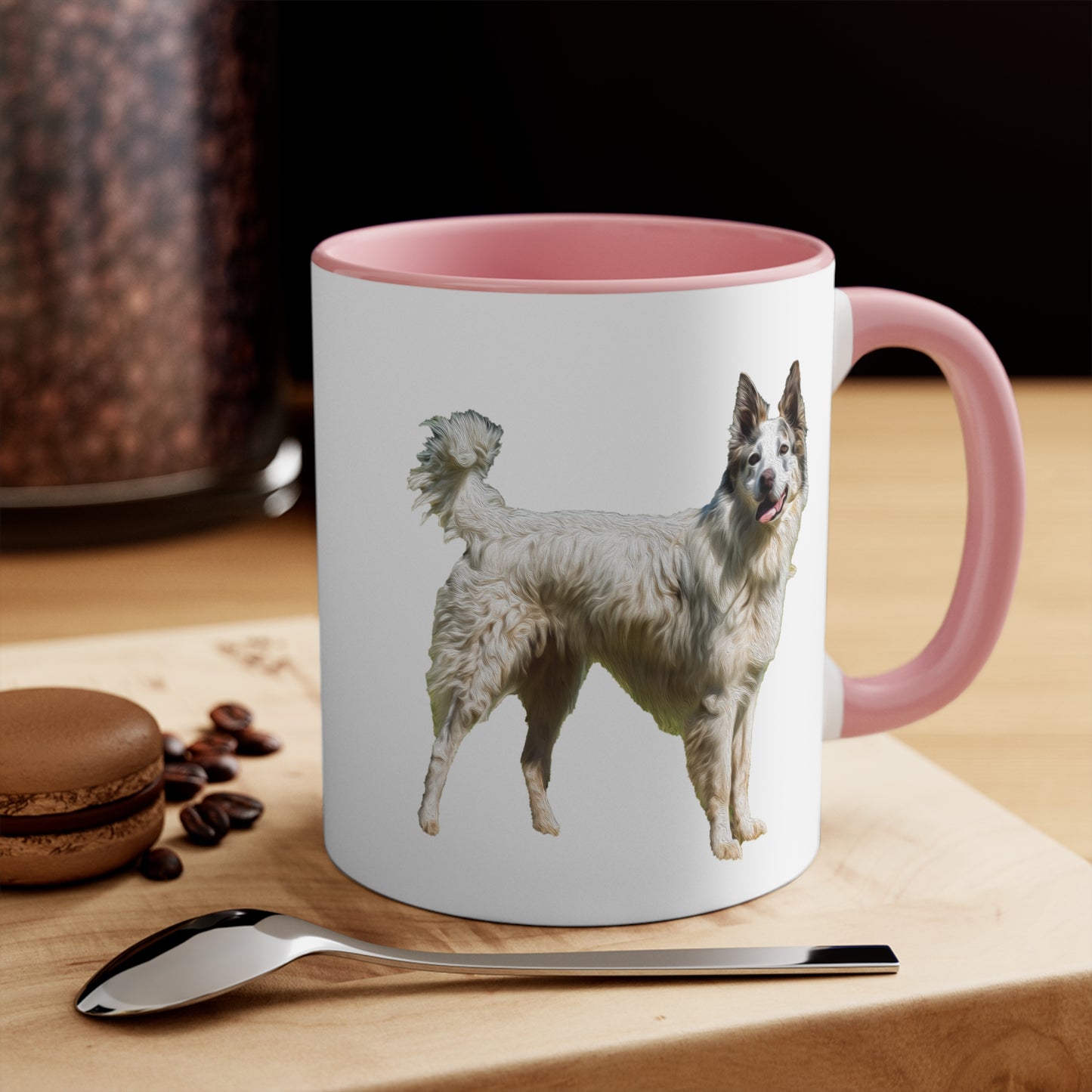 Pyrenean Shepherd 11oz Ceramic Accent Mug