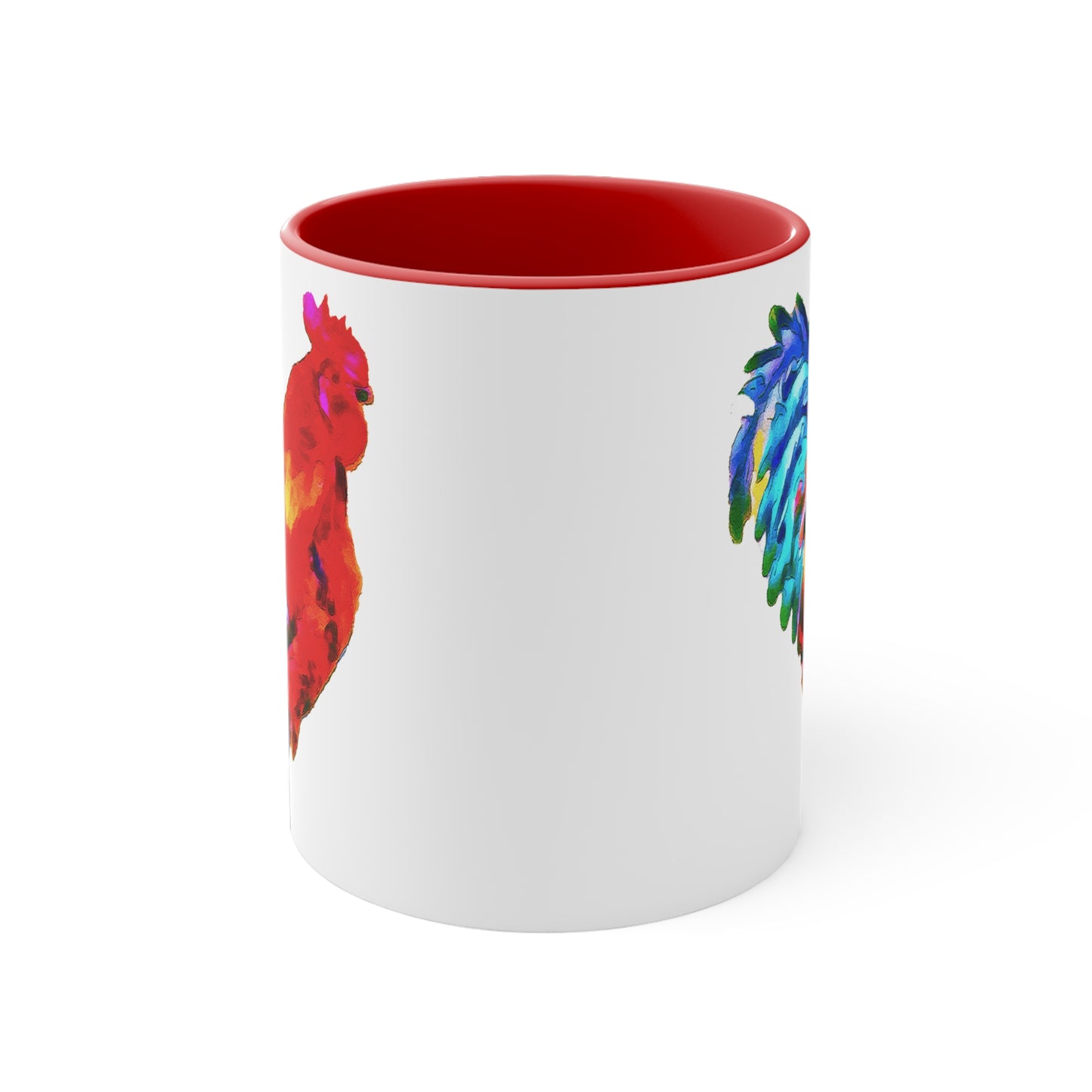 Rooster 'Craw' Accent Coffee Mug, 11oz