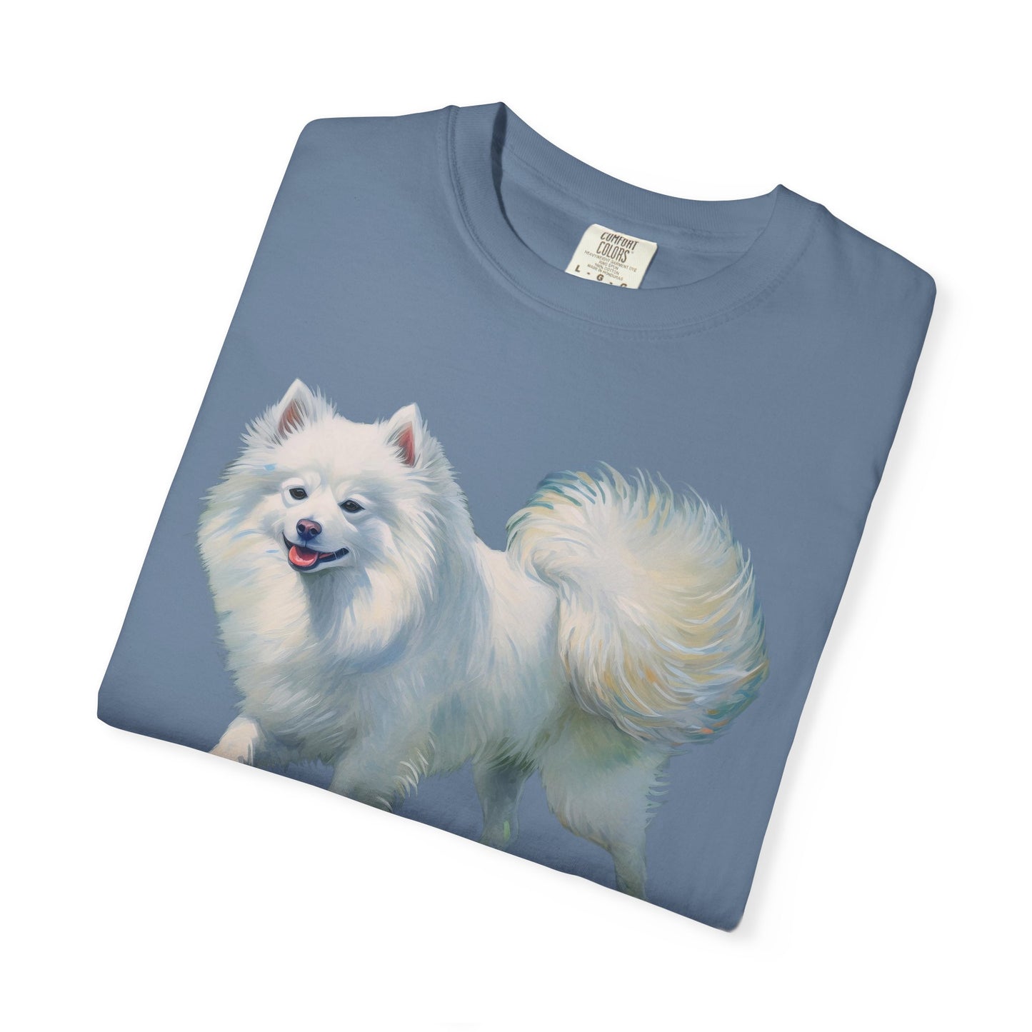 Japanese Spitz - Unisex Relaxed Garment-Dyed T-shirt