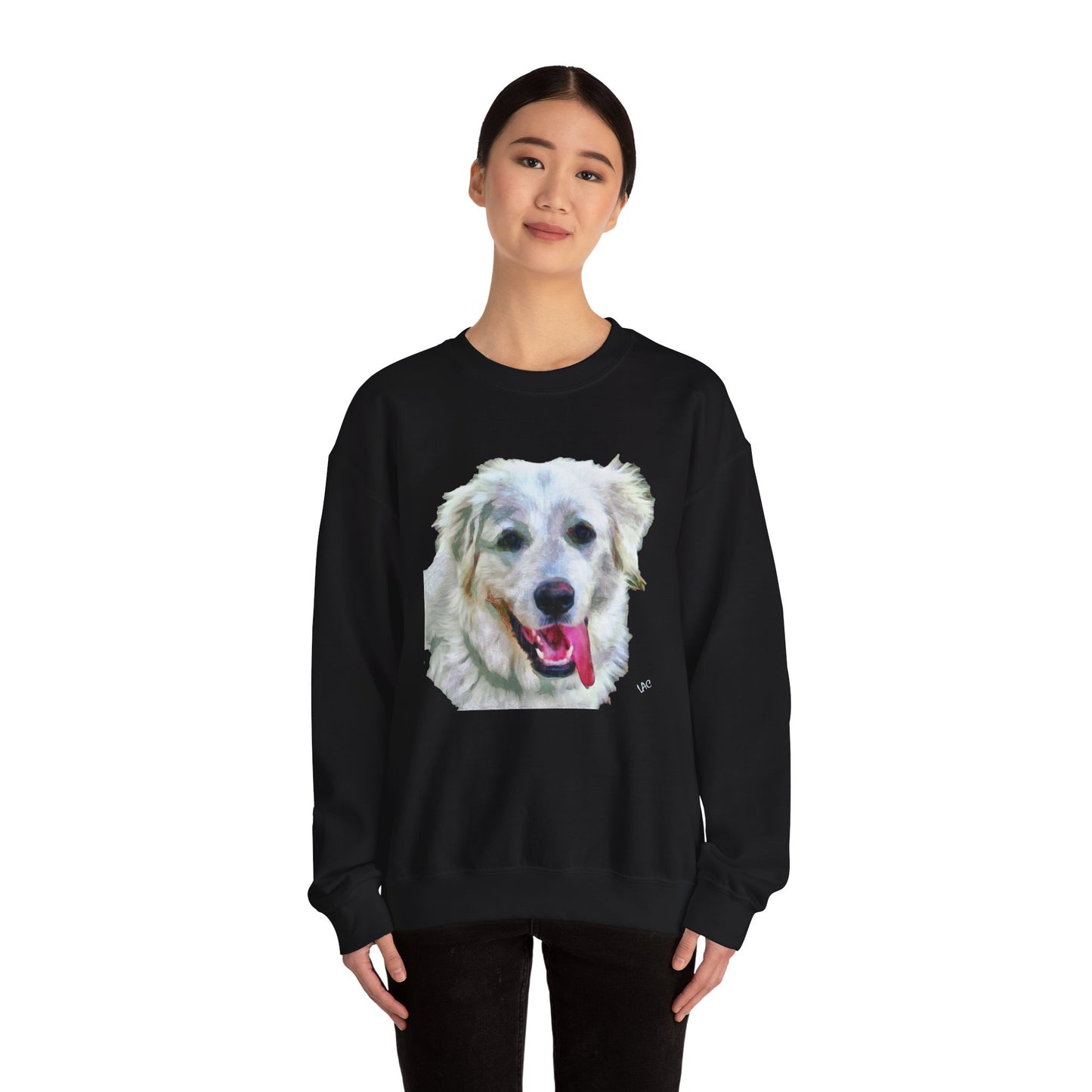 Great Pyrenees Unisex 50/50 Crewneck Sweatshirt