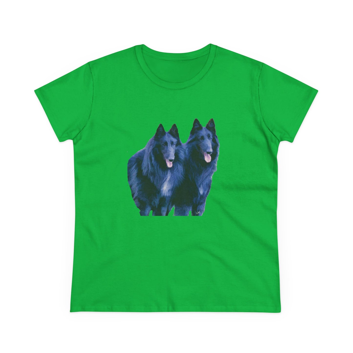 Belgian Shepherds Women's Midweight Cotton Tee - Style Meets Comfort