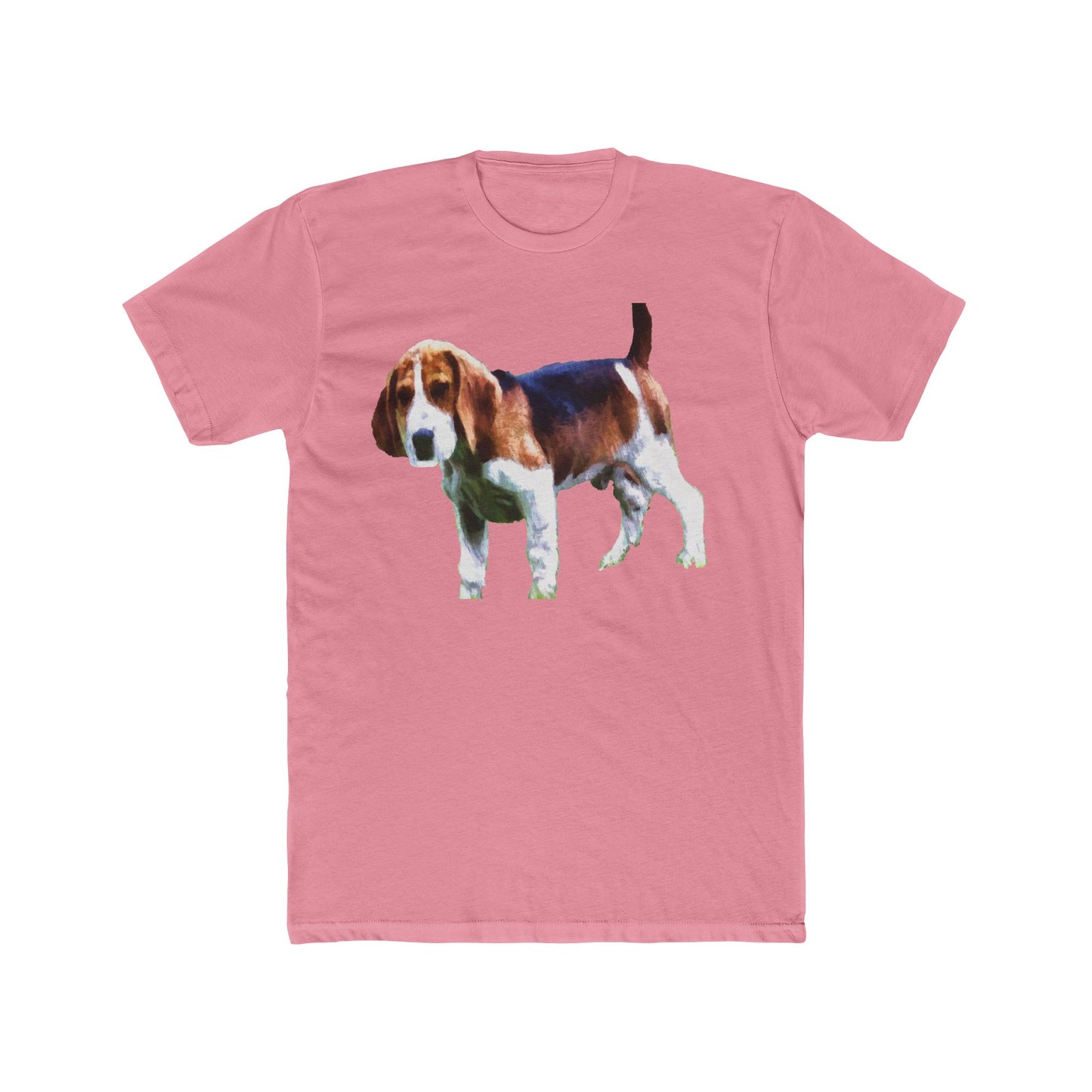 American Foxhound Men's Fitted Cotton Crew Tee