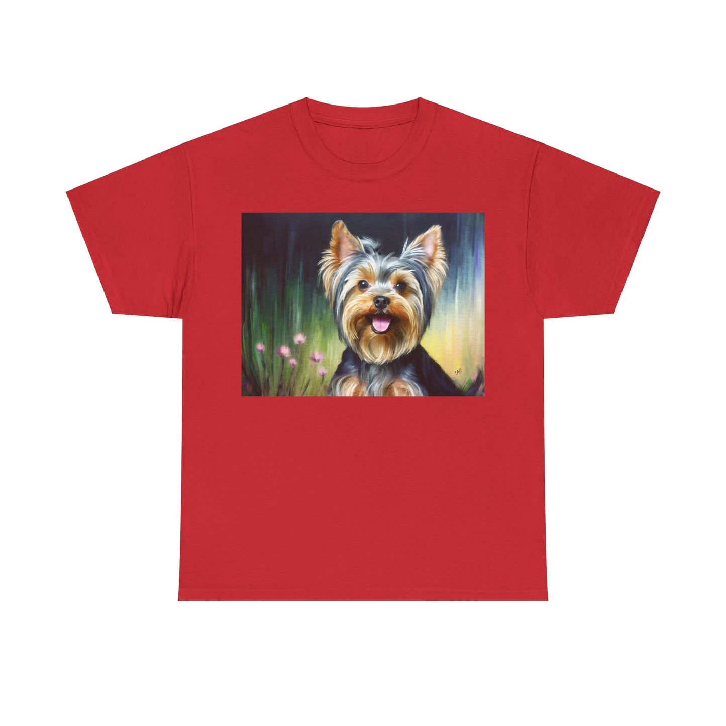 Yorkie #3 Heavy Cotton Tee