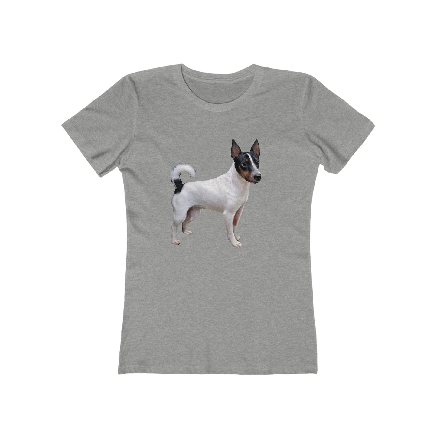 Japanese Terrier - Cute Women's Slim Fit Ringspun Cotton Tee