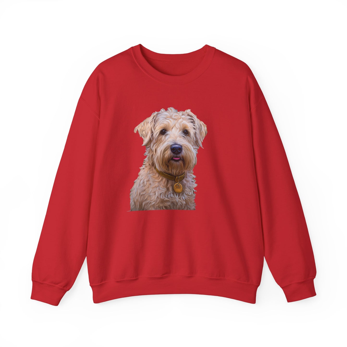 Soft Coated Wheaten Terrier Unisex 50/50 Crewneck Sweatshirt