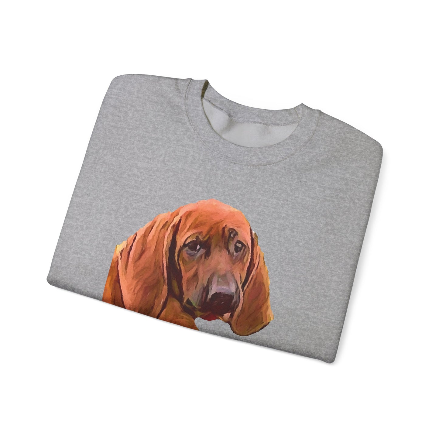 Redbone Coonhound Unisex 50/50 Crewneck Sweatshirt