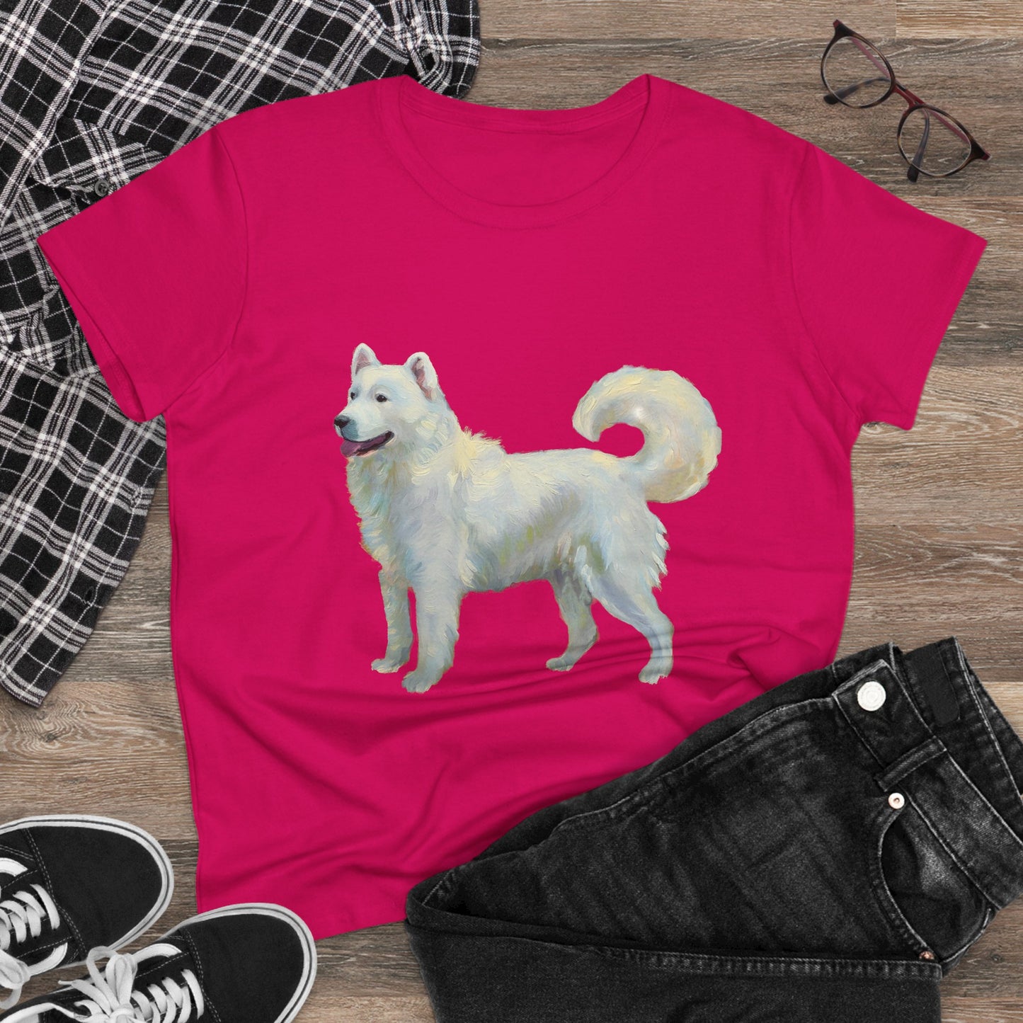 Hokkaido Women's Midweight Cotton Tee: Your Stylish Companion