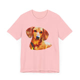Dachshund 'Daisy' Unisex Jersey Short Sleeve Tee