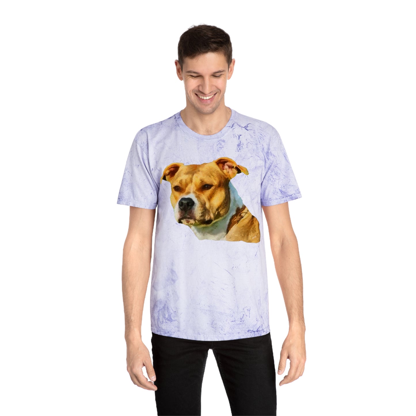 Pit Bull 'Herculese' Unisex Cotton Color Blast T-Shirt