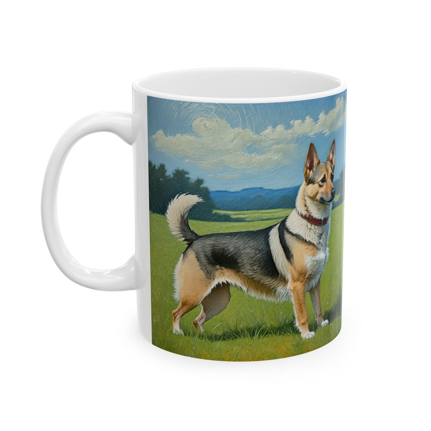 Swedish Vallhund Ceramic Mug - 2 Sizes