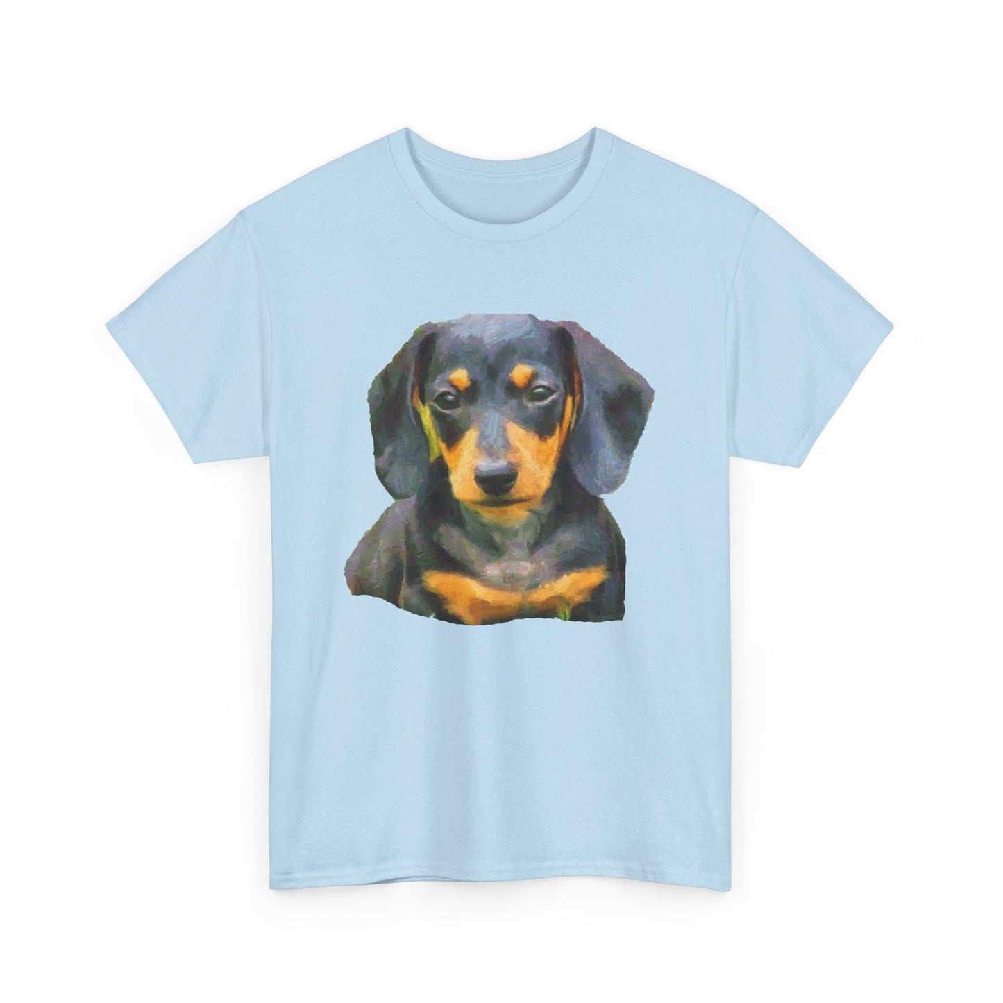 Dachshund Doxie Delight Unisex Heavy Cotton Tee