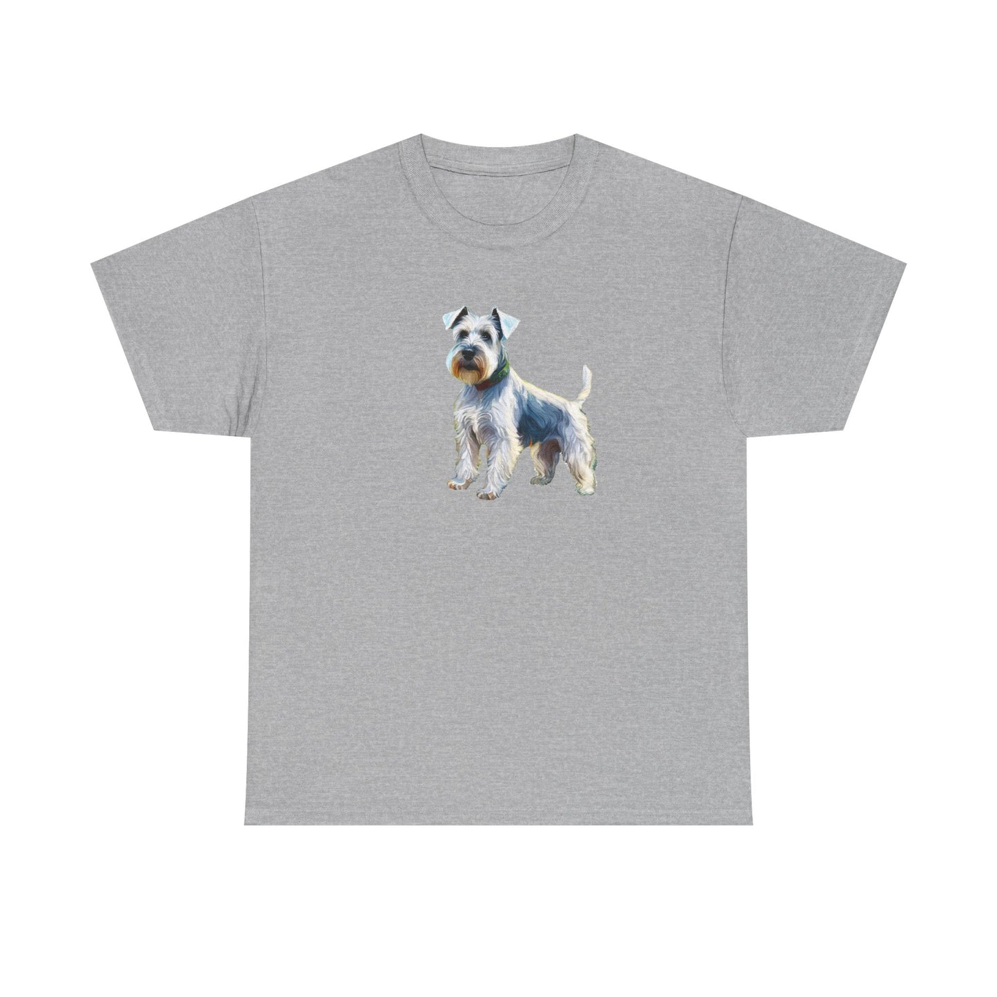 White Schnazer Unisex Heavy Cotton Tee