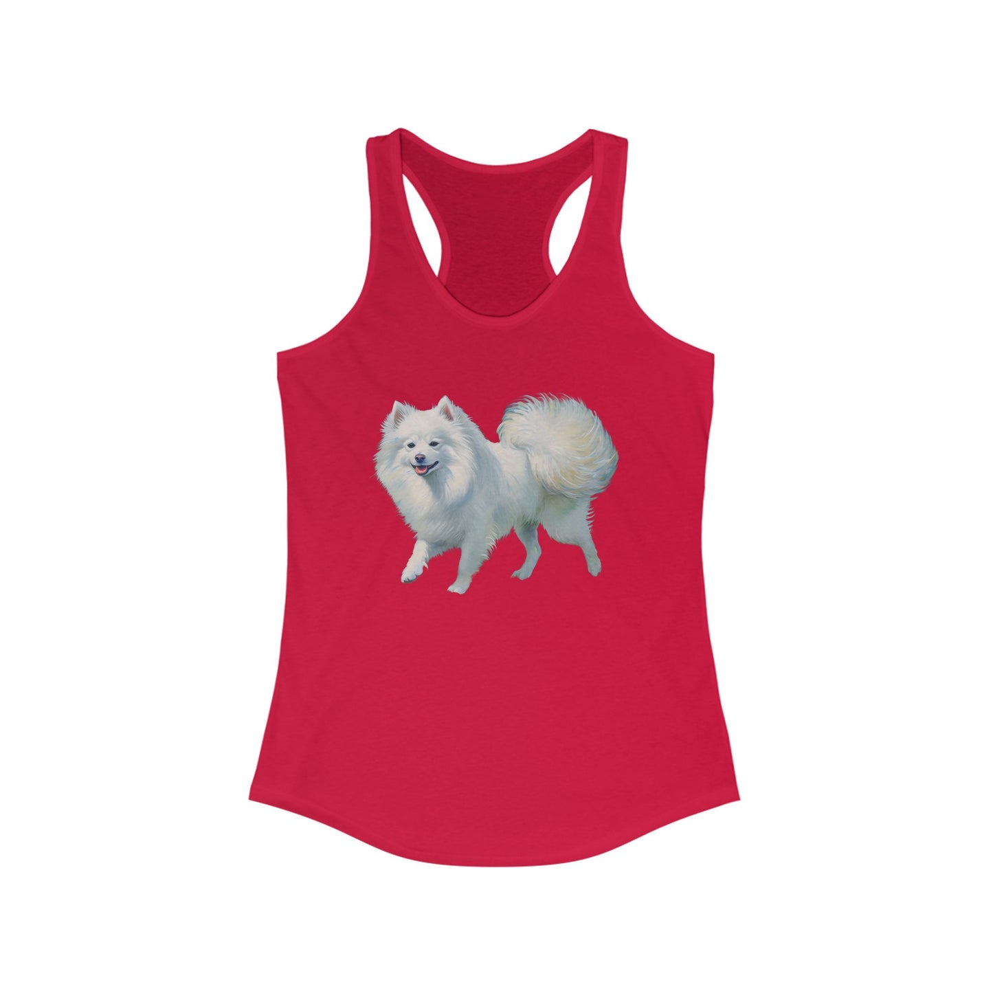 Japanese Spitz Women's Classic Racerback Tank