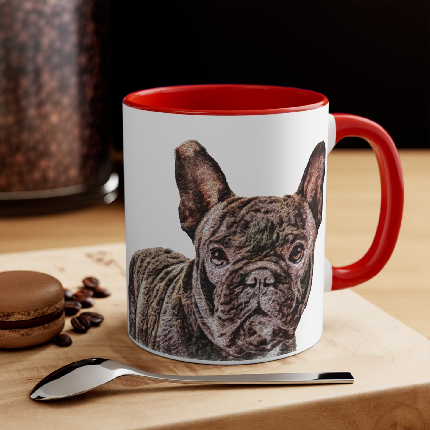 French Bulldog Accent Coffee Mug, 11oz