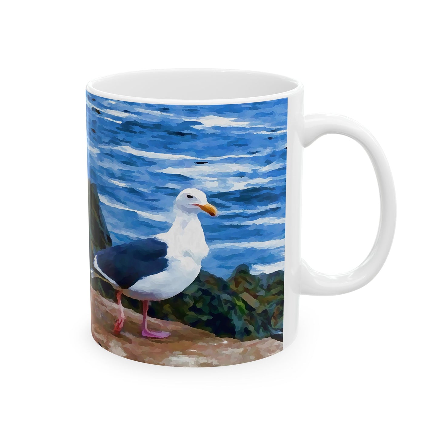 Bodega Seagull - Ceramic Mug 11oz