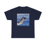 Whale 'Leviathan' Unisex Heavy Cotton Tee