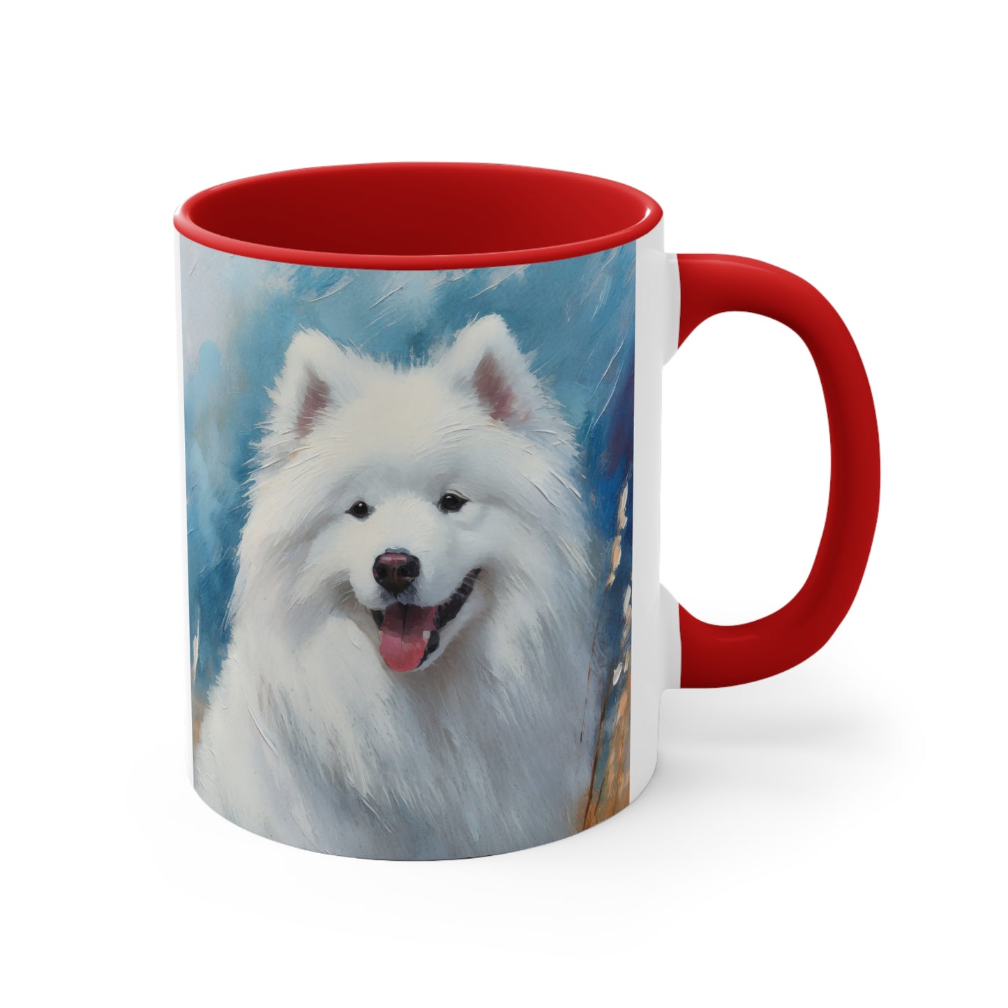 Samoyed 11oz Ceramic Accent Mug