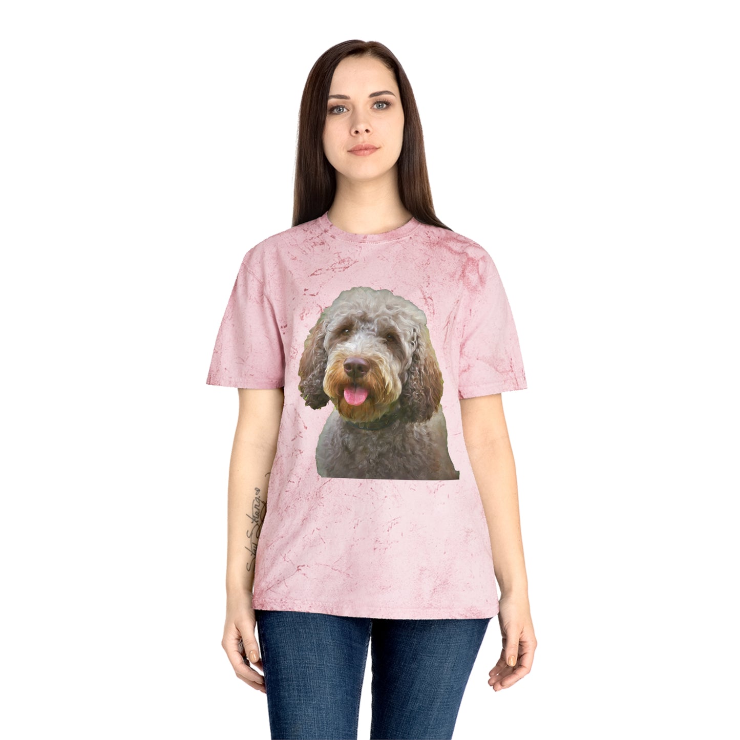 Lagotto Romagnolo 'Italian Truffle Dog' Relaxed Fit Color Blast T-Shirt