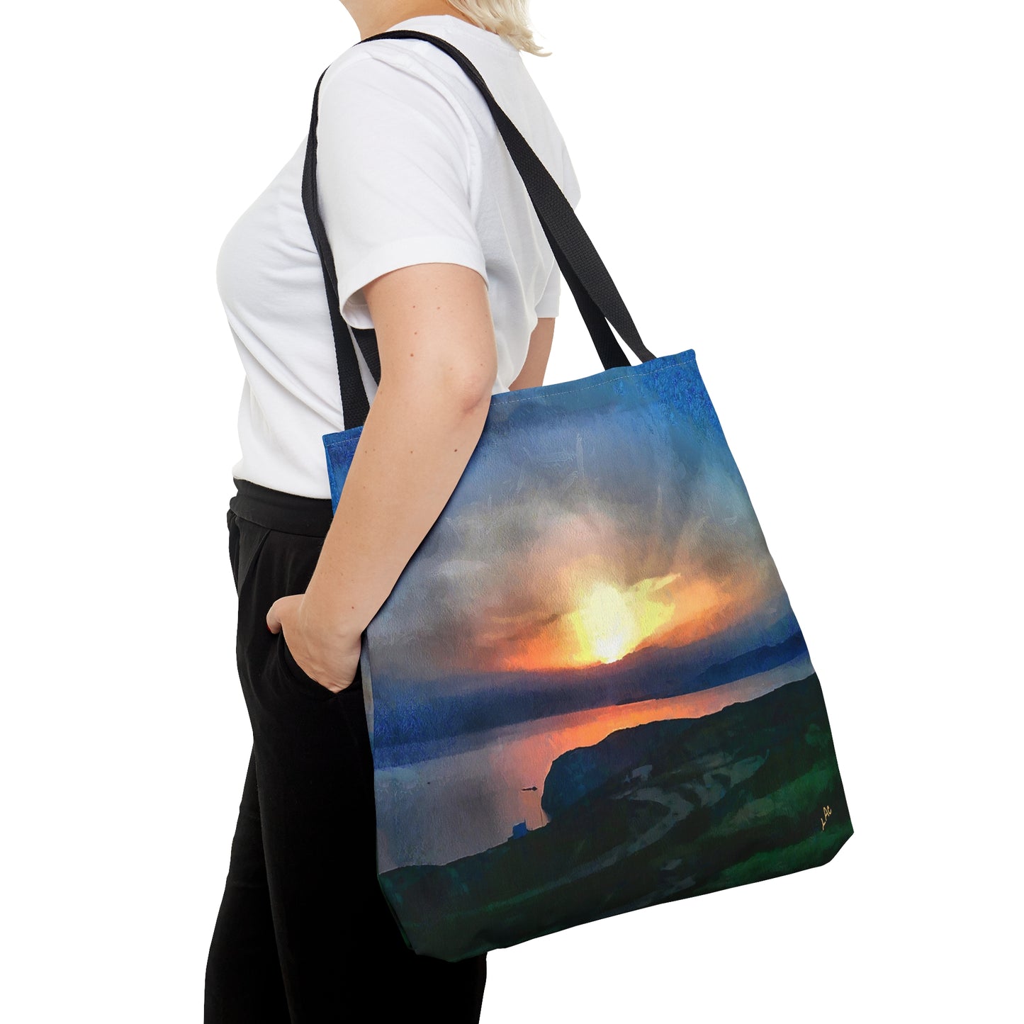 Sifnos (Greece) Sunset - Tote Bag