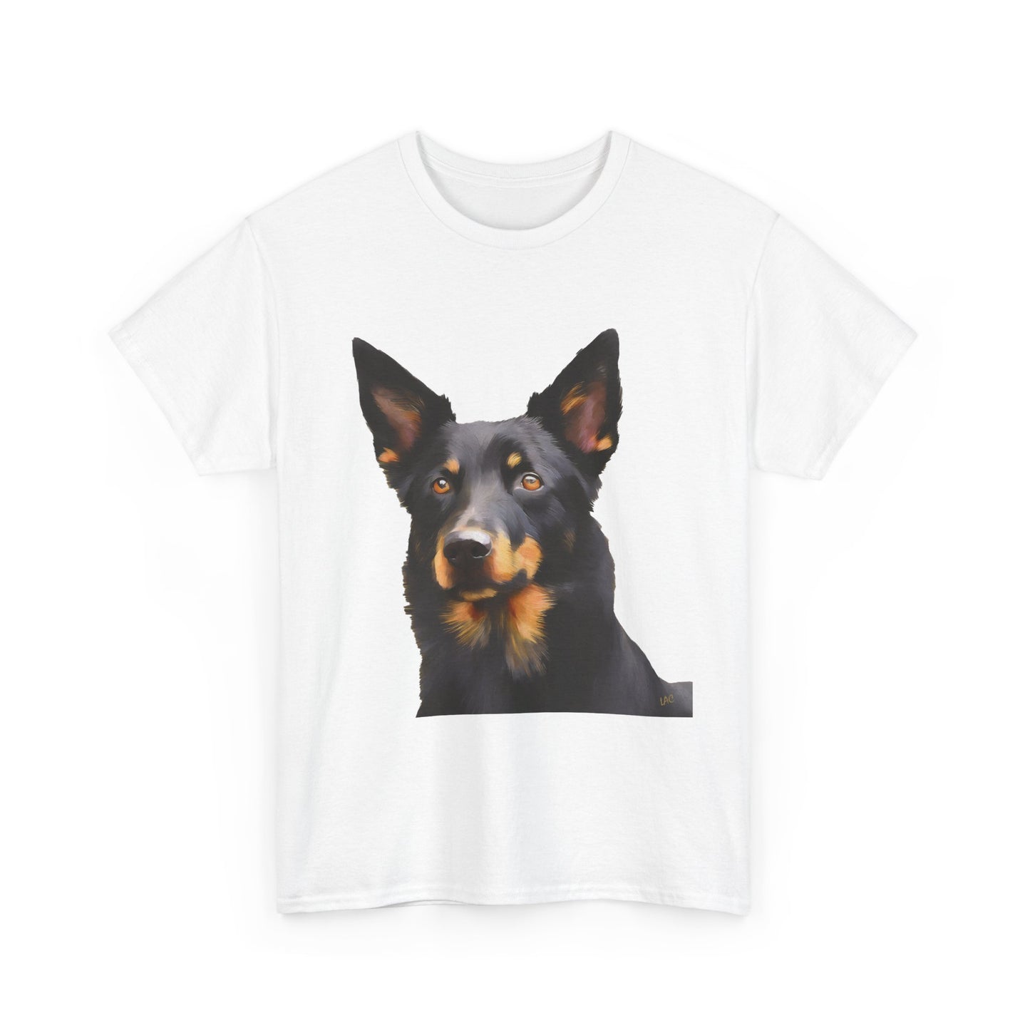 Australian Kelpie #2 Heavy Cotton Tee