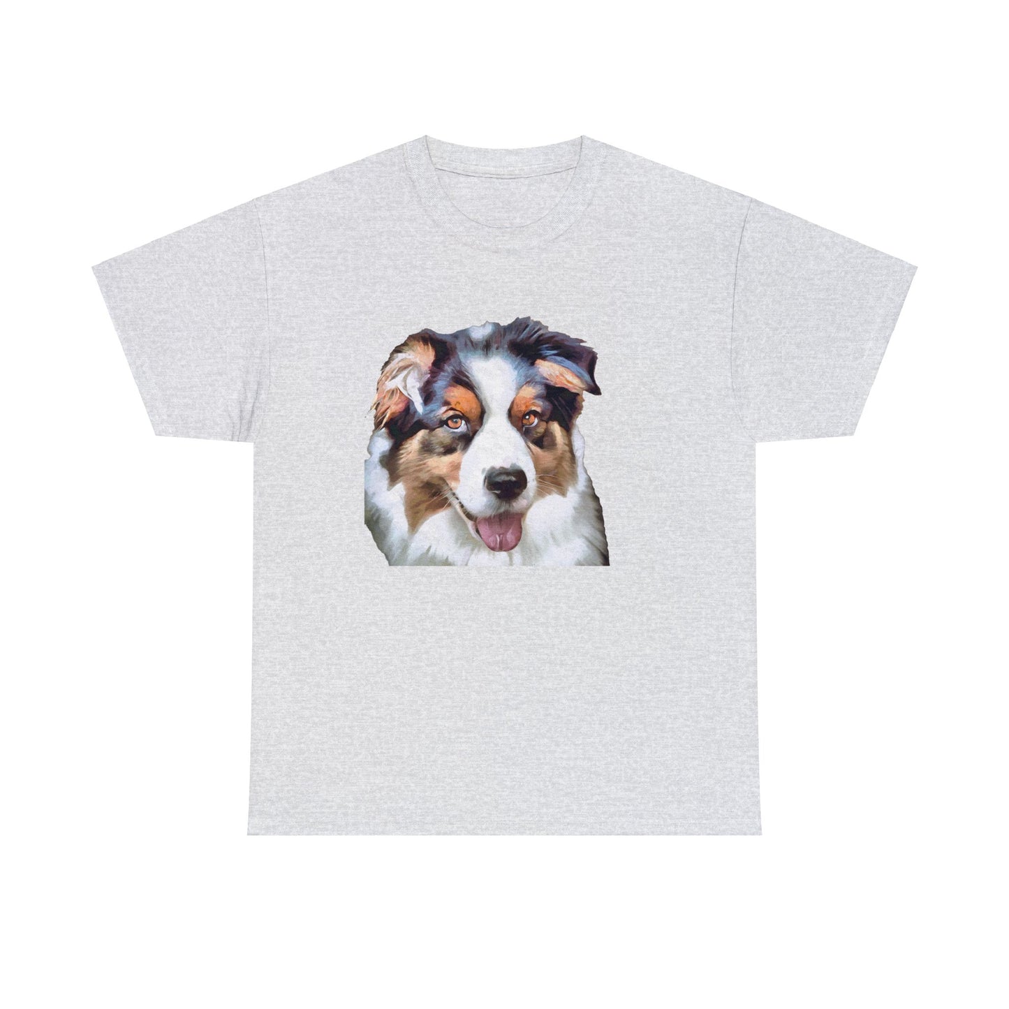 Australian Shepherd - Blue Merle - Classic Unisex Heavy Cotton Tee
