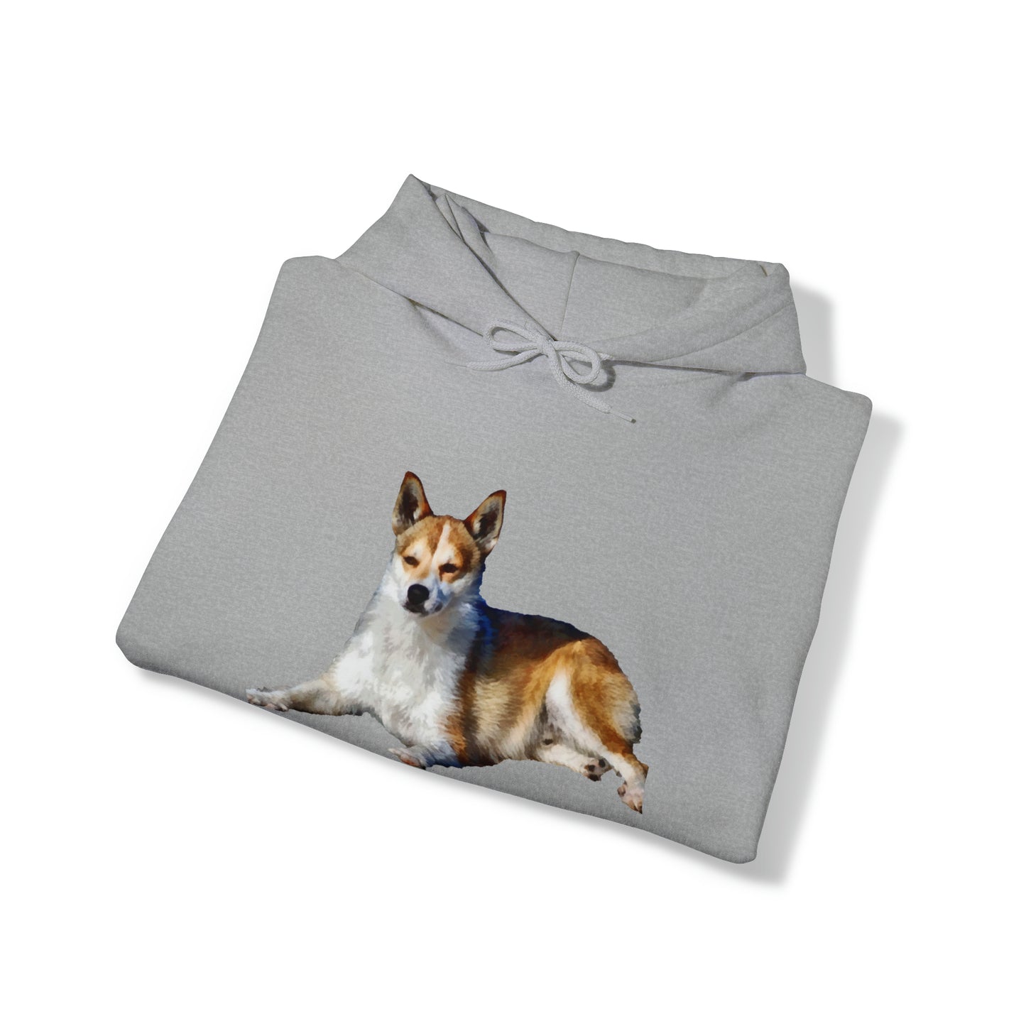 Norwegian Lundehund Unisex 50/50 Hooded Sweatshirt