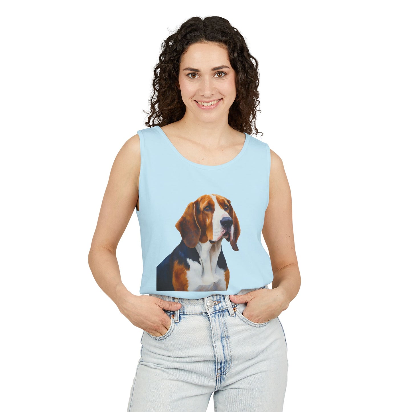 American English Coonhound Unisex Tank Top