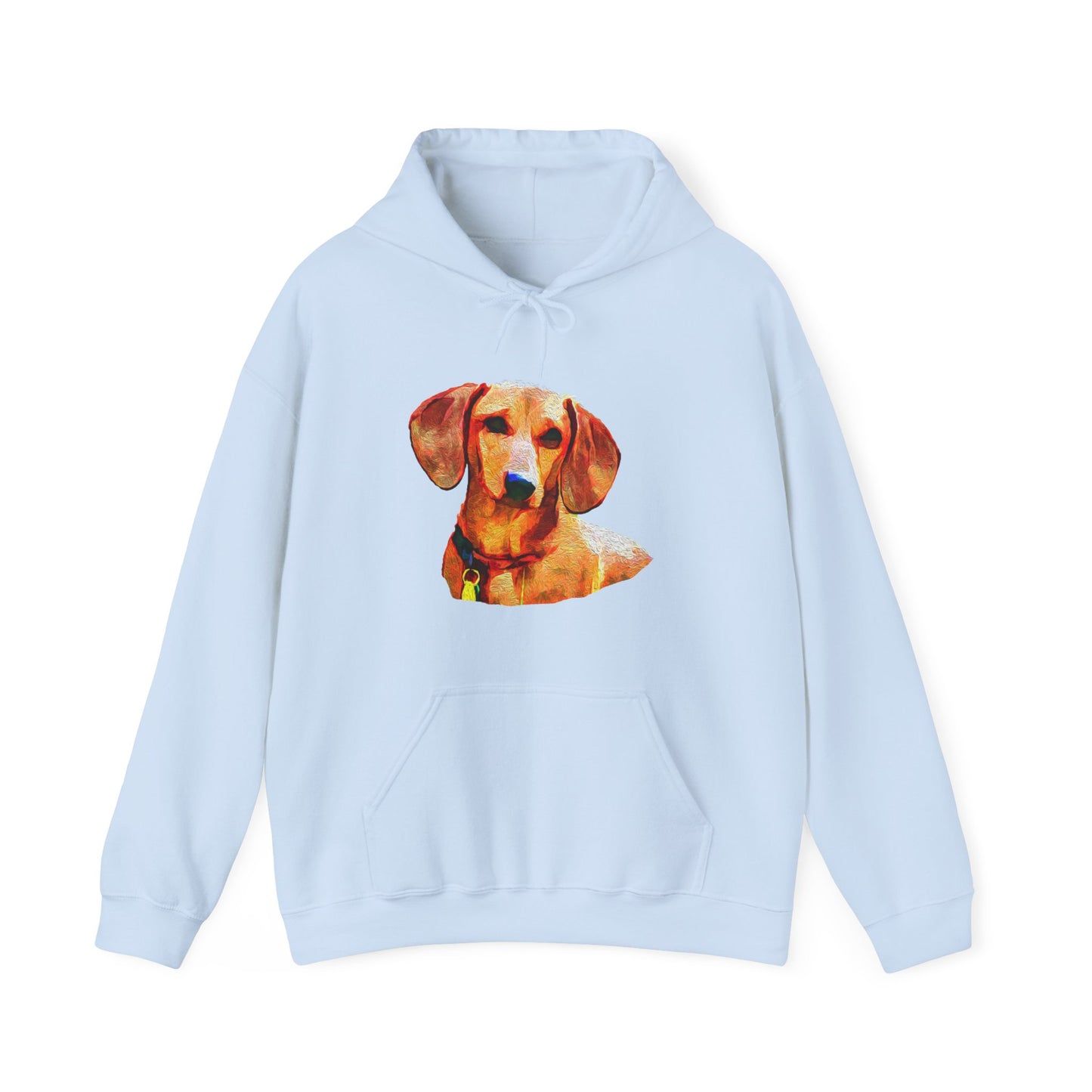 Dachshund 'Daisy' Unisex 50/50 Hoodie by Doggylips®