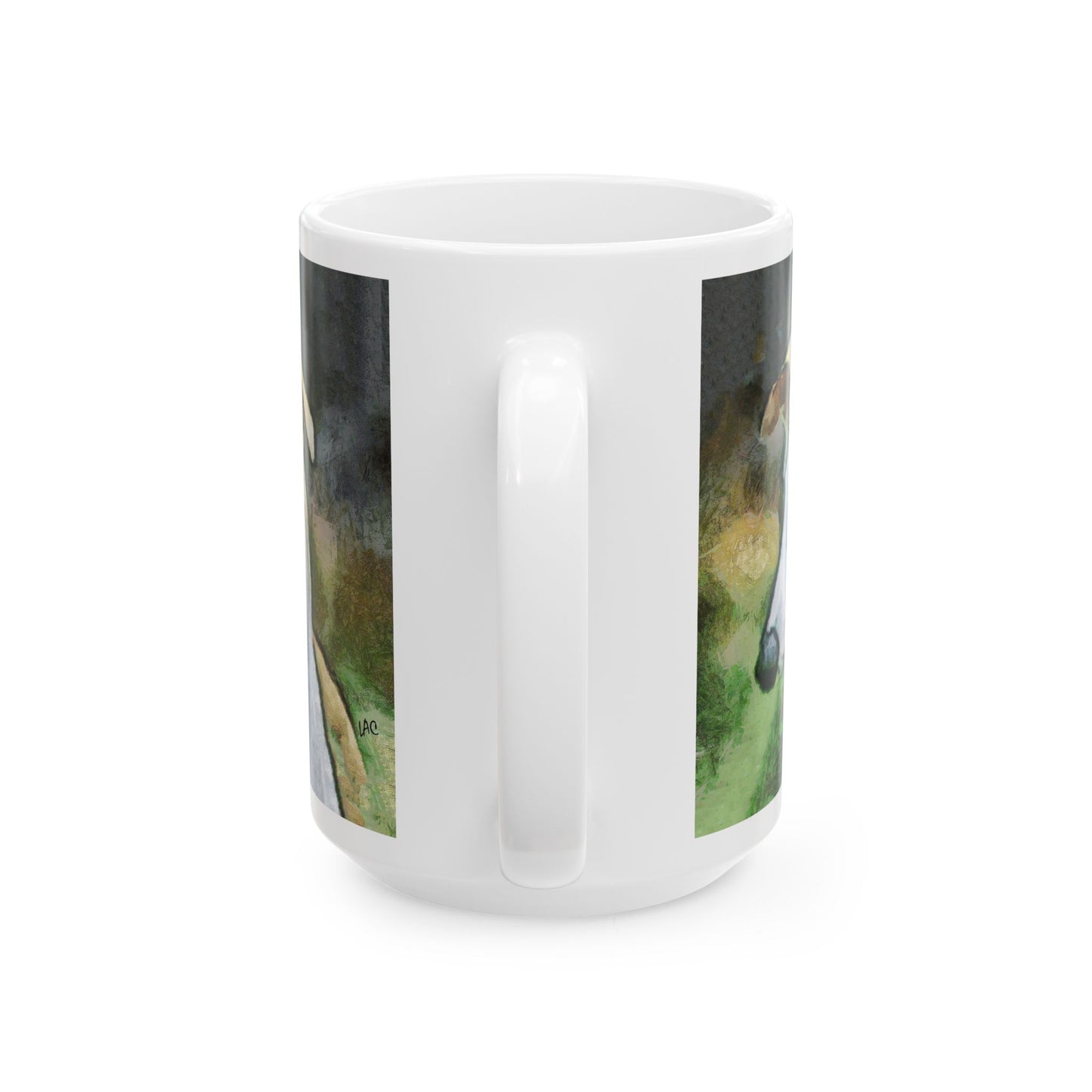 Whippet Ceramic Mug, 2 sizes