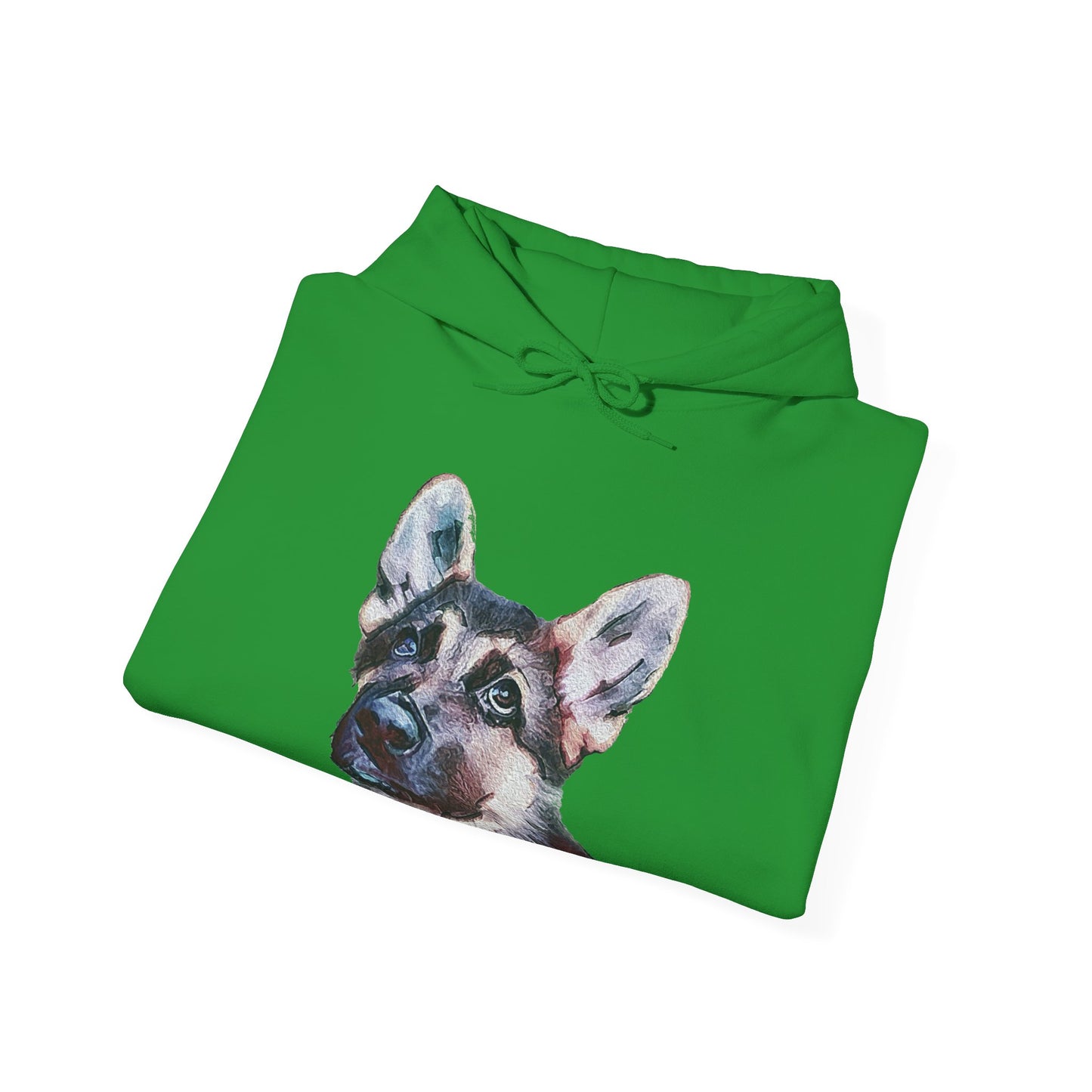 German Shepherd 'Sly' Unisex 50/50 Hoodie