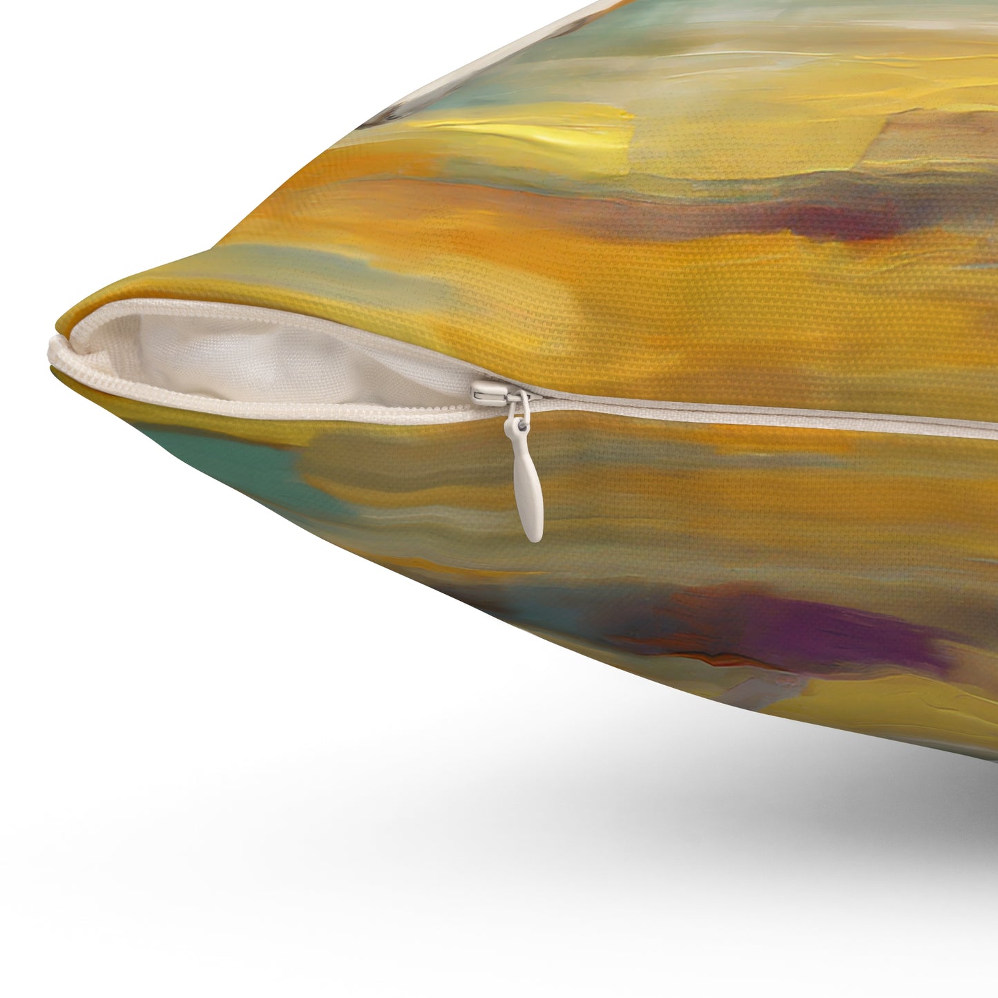 Saluki Spun Polyester Throw Pillow