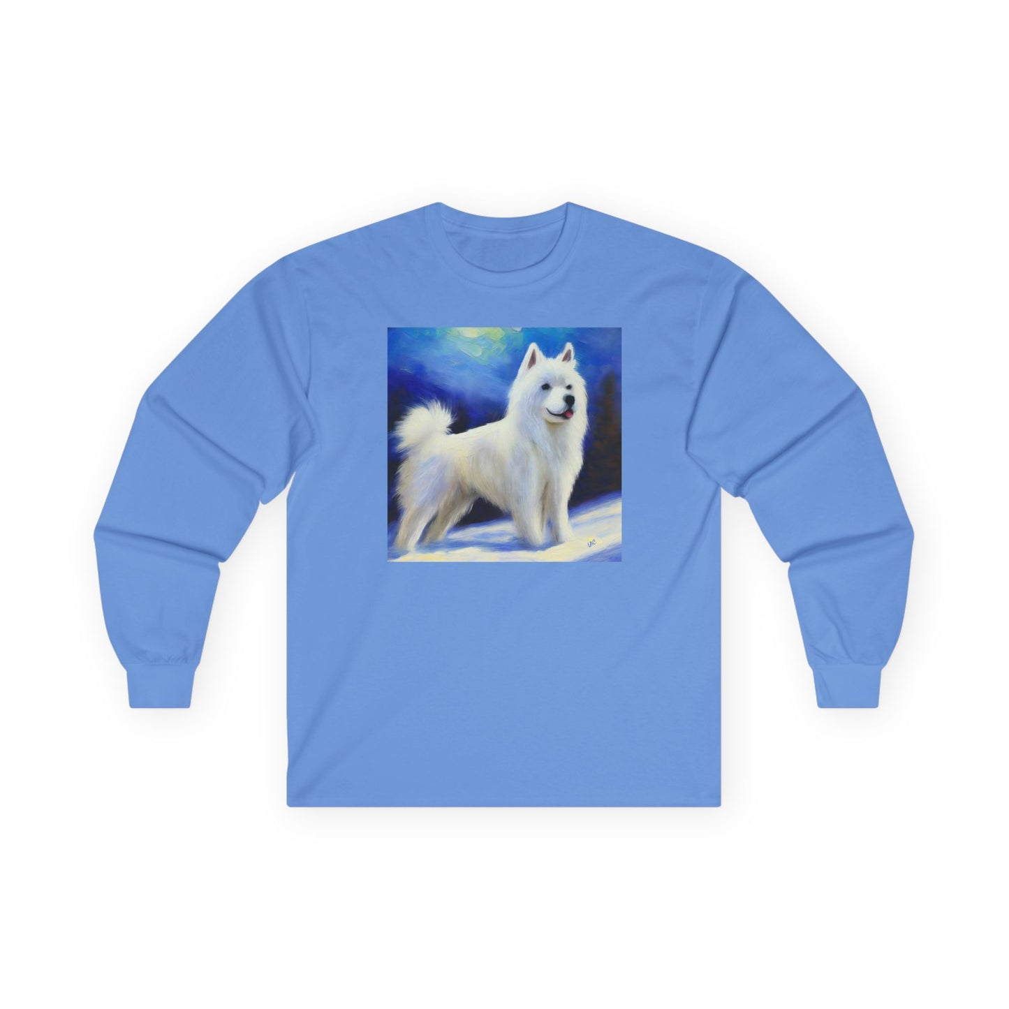 American Eskimo Dog Cotton Long Sleeve Tee