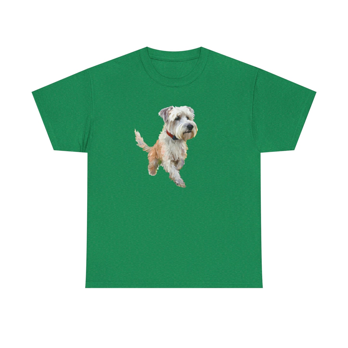 Dandie Dinmont Terrier Unisex Heavy Cotton Tee