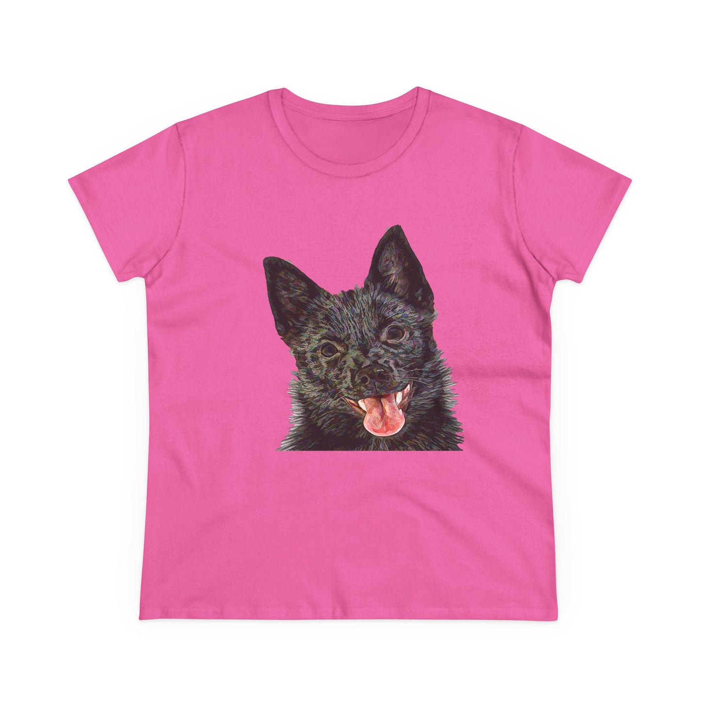 Schipperke Women's Midweight Cotton Tee