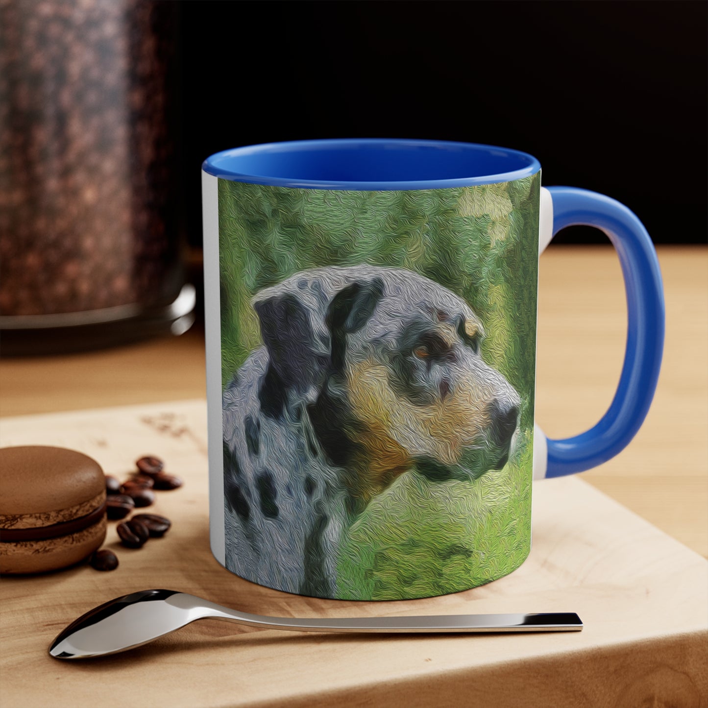 Catahoula 'Clancy' Accent Ceramic Coffee Mug, 11oz