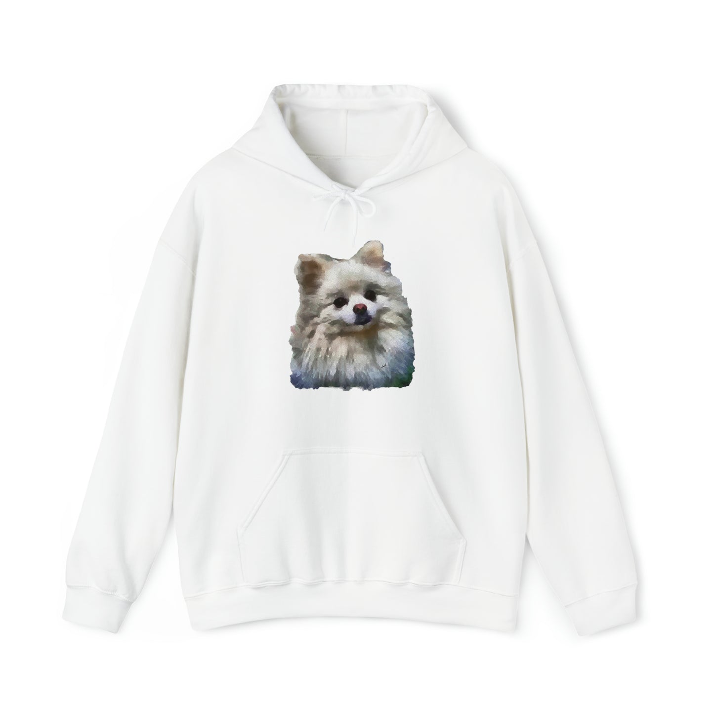 Pomeranian 'Snowball' Unisex Adult Hoodie