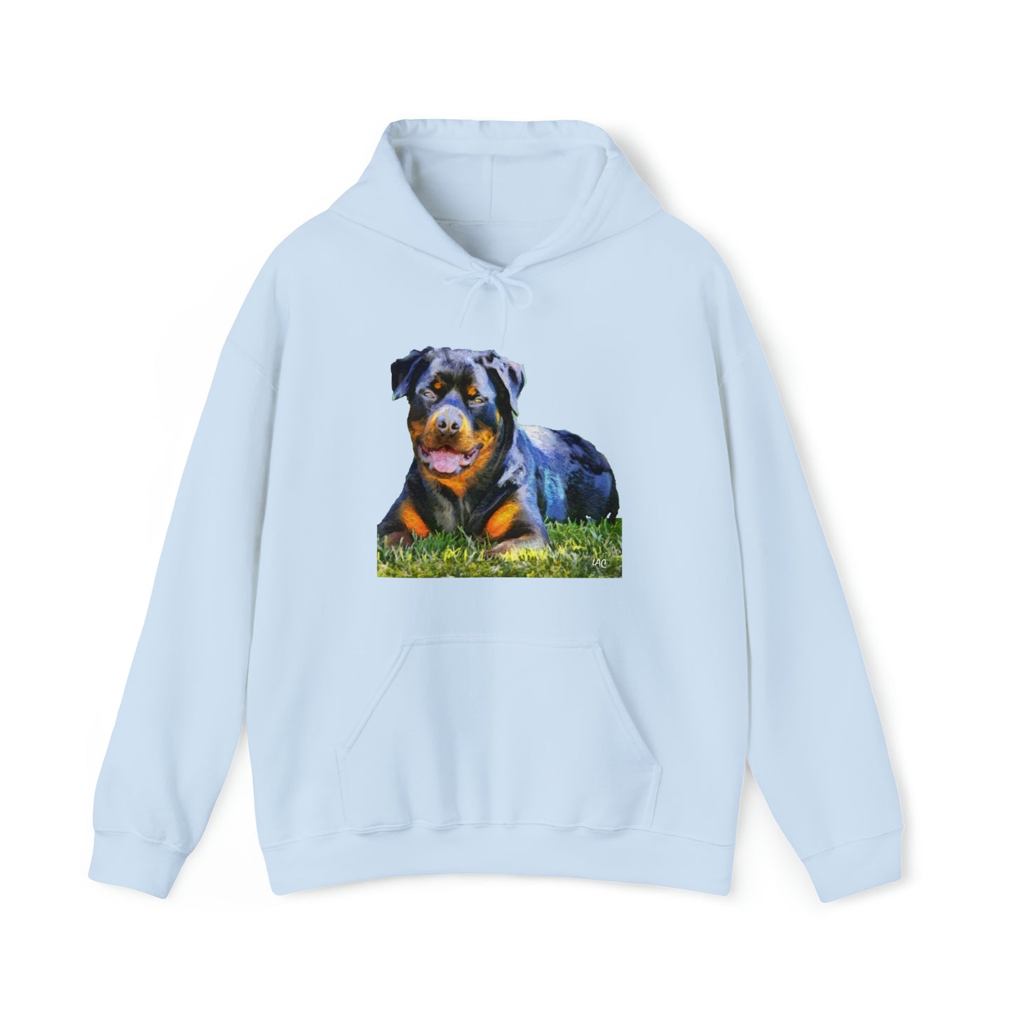Rottweiler 'Lina' - Unisex 50/50 Hoodie