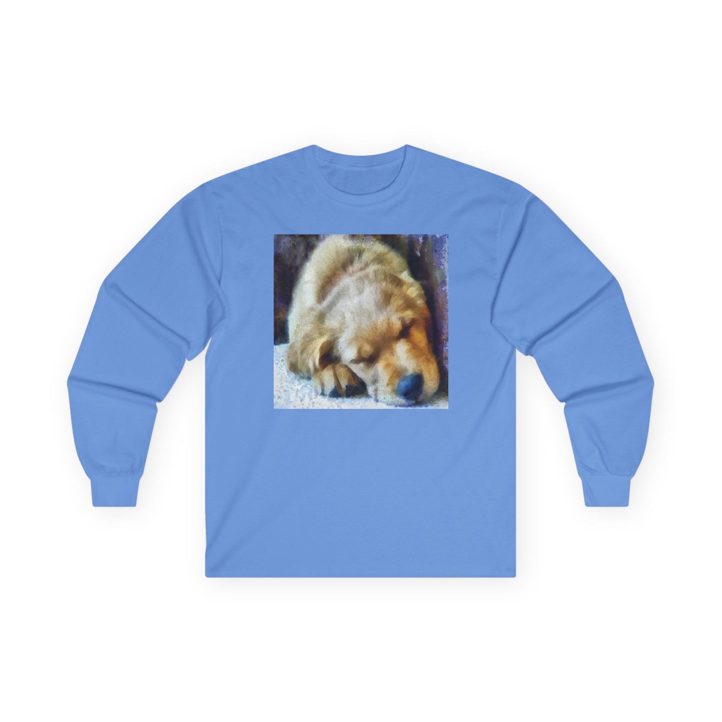 Golden Retriever Zuko Unisex Cotton Long Sleeve Tee
