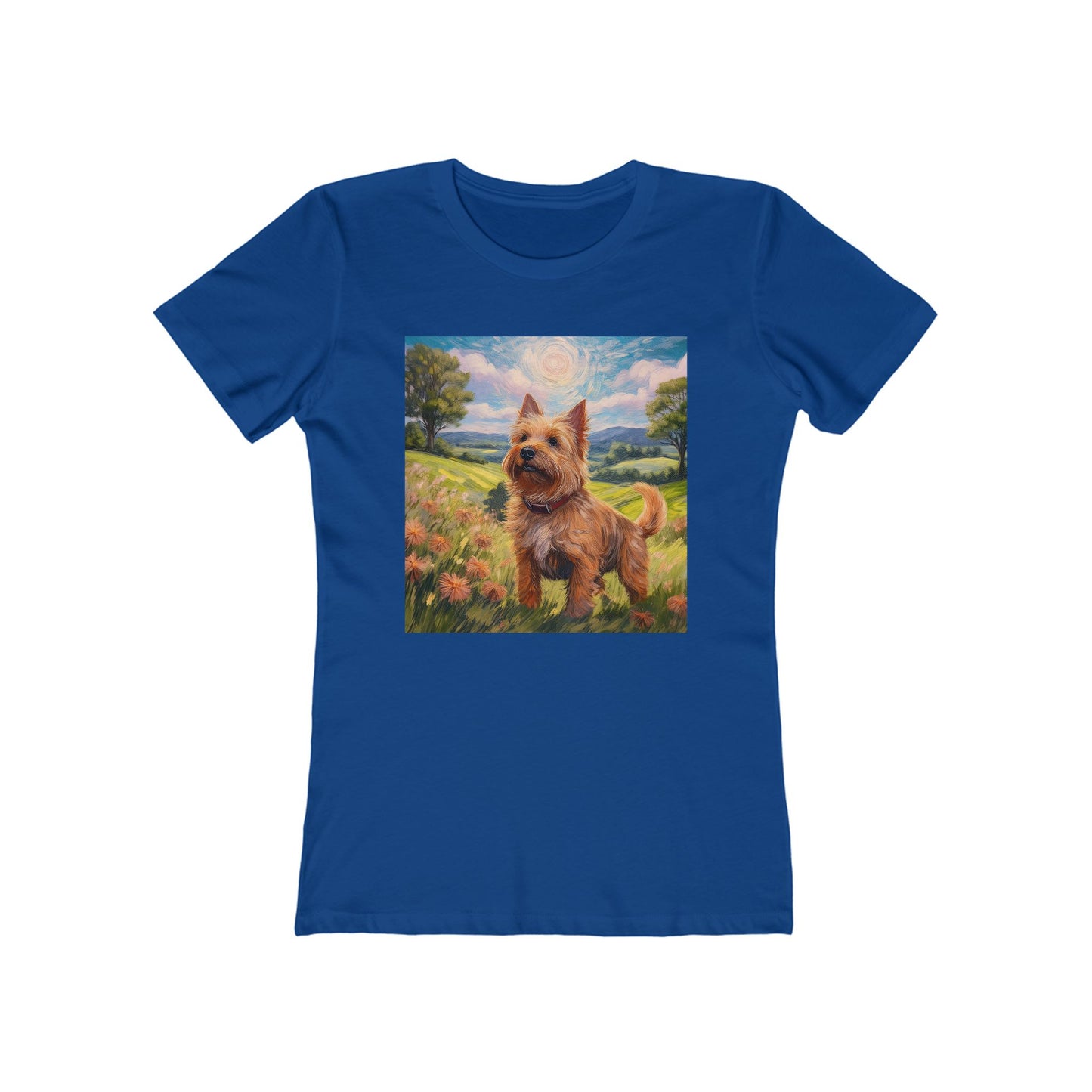Norwich Terrier Women's Slim Fit Ringspun Cotton T-Shirt