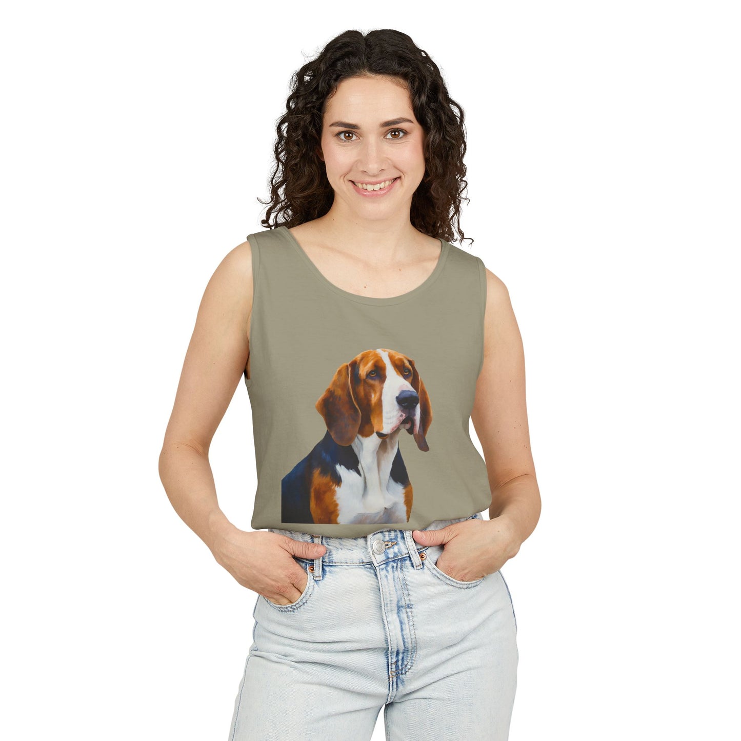 American English Coonhound Unisex Tank Top
