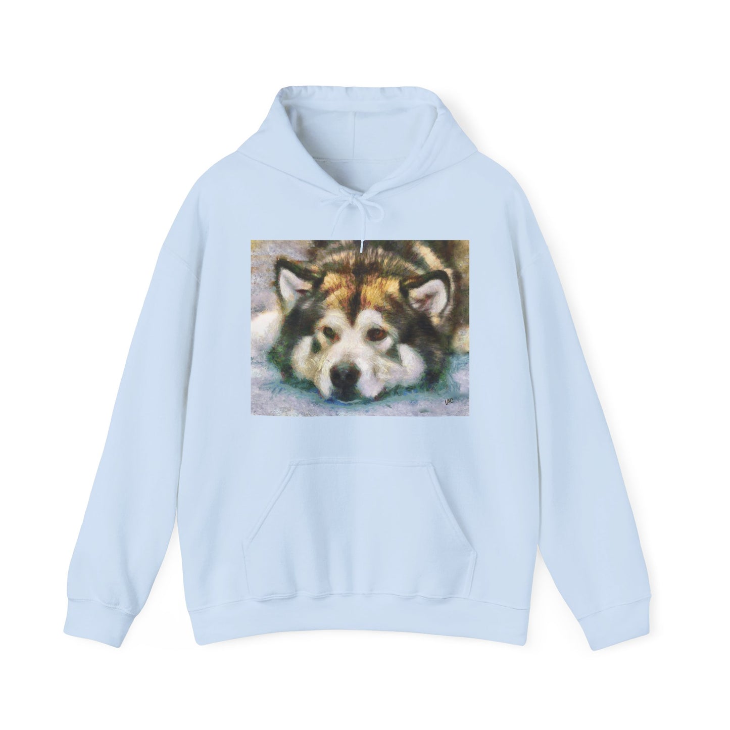 Malamute Unisex 50/50 Hoodie