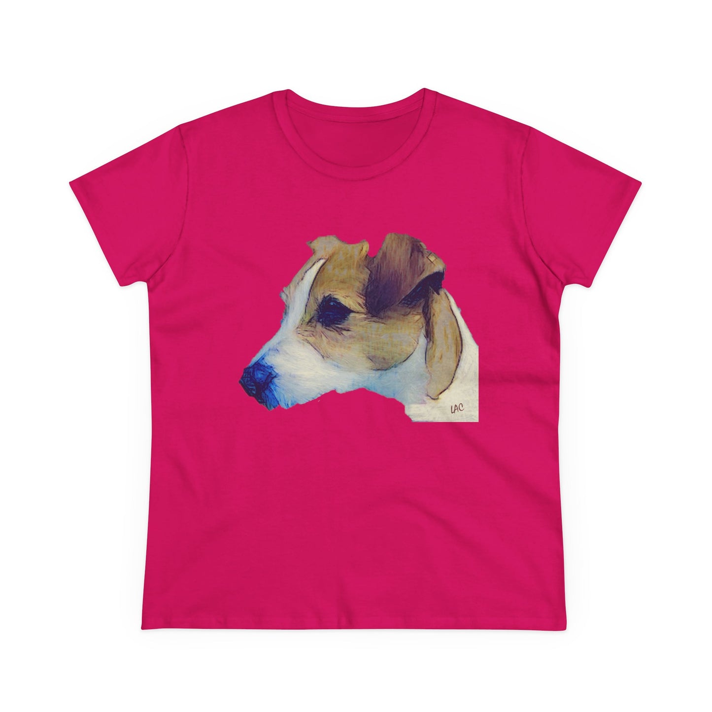 Parson Jack Russell Terrier Women's Midweight Cotton Tee