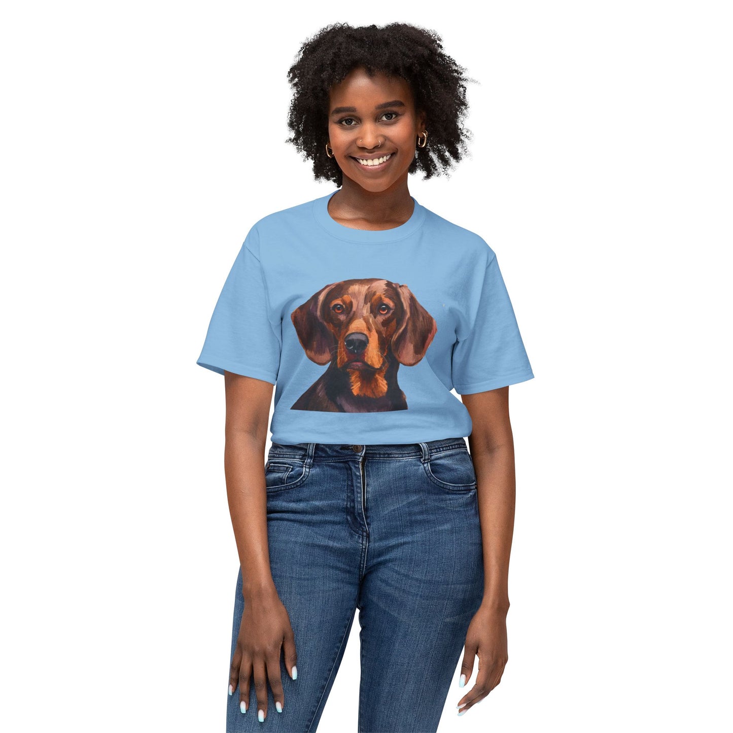 Hannoverscher Schweisshund Pre-shrunk Jersey Cotton Tee