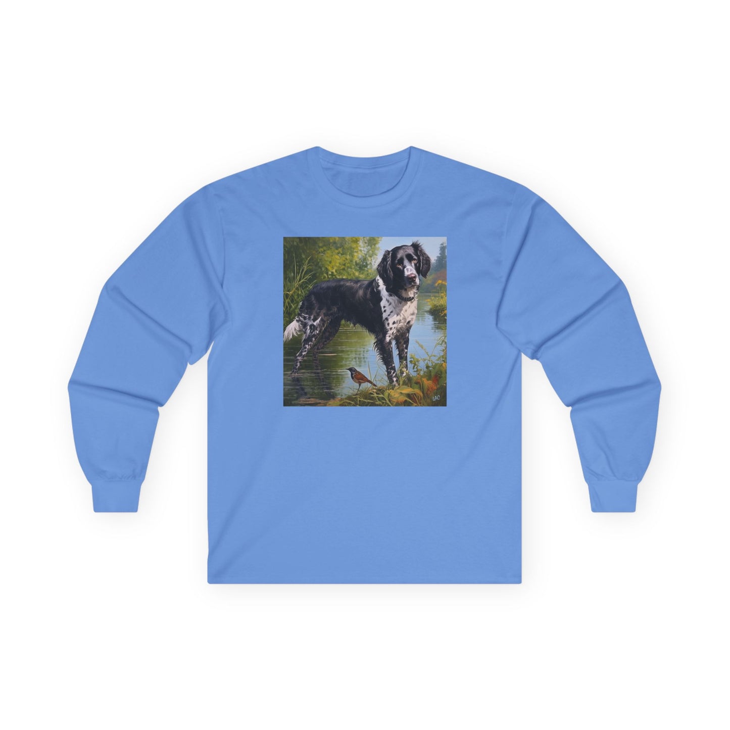 Large Munsterlander - Unisex Classic Cotton Long Sleeve Tee
