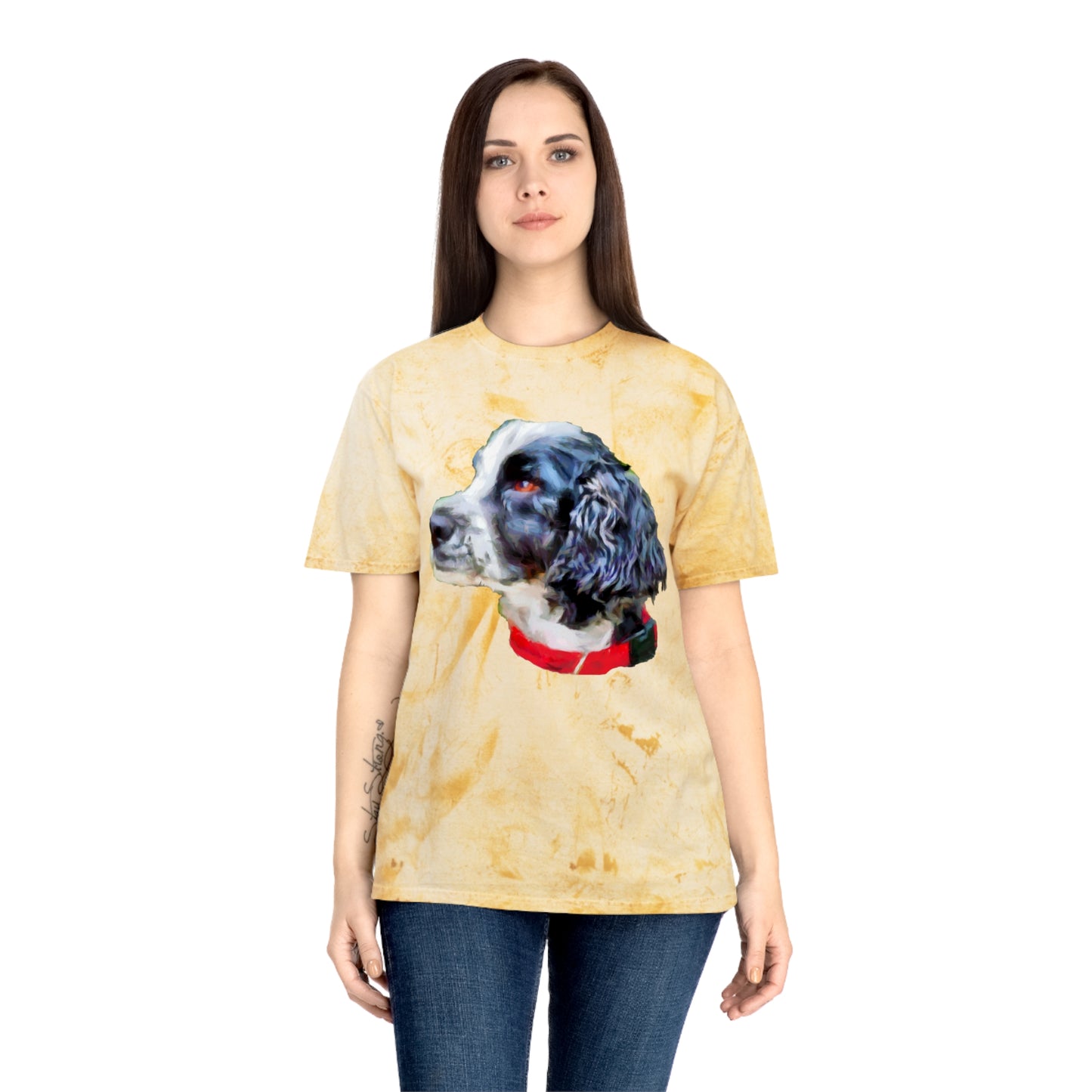 English Cocker Spaniel Classic Color Blast T-Shirt