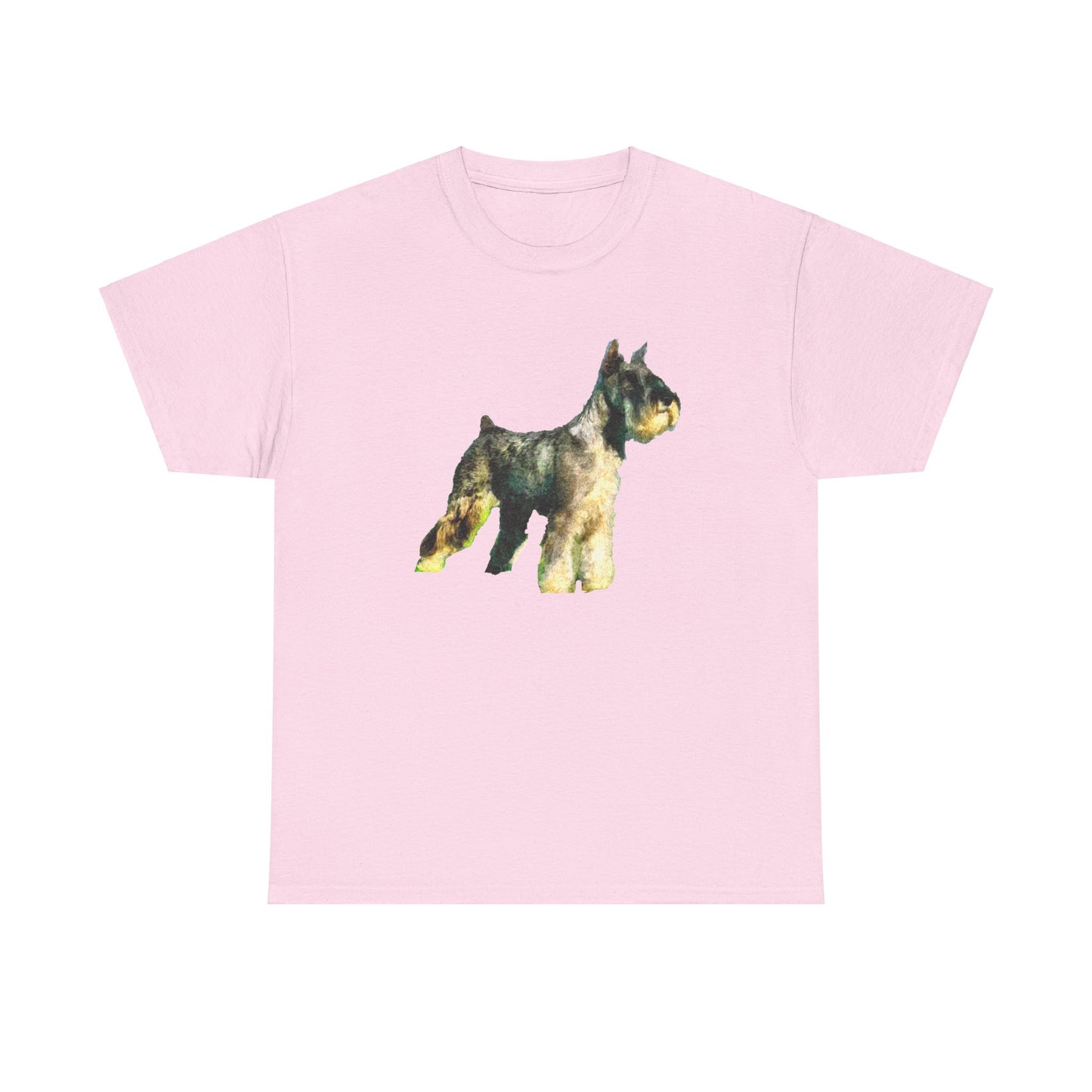Elegant Schnauzer Unisex Heavy Cotton Tee