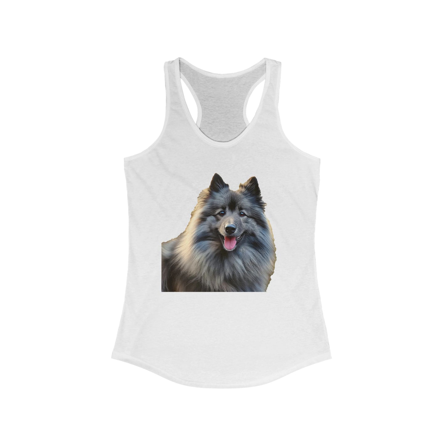 Keeshond Women's Classic Racerback Tank