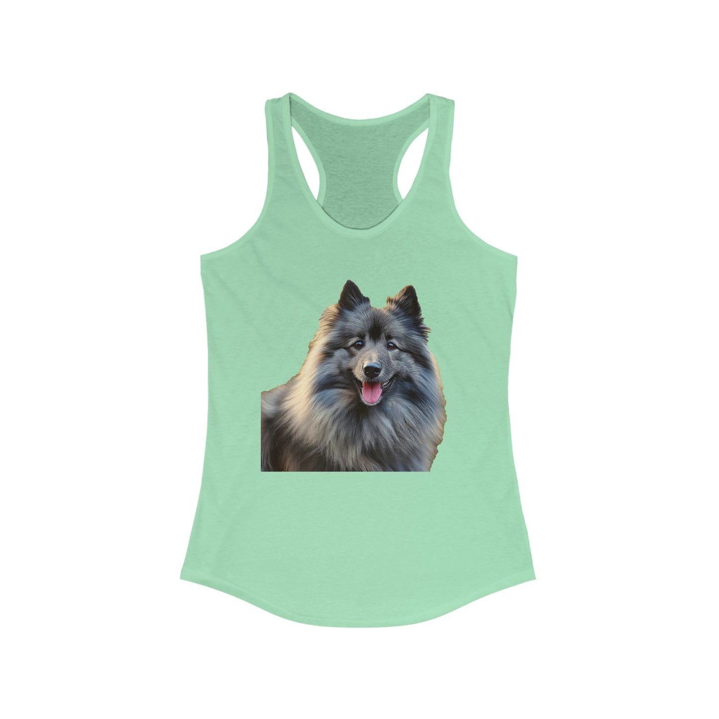 Keeshond Women's Classic Racerback Tank