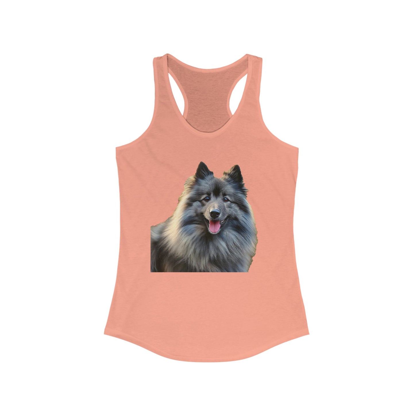 Keeshond Women's Classic Racerback Tank